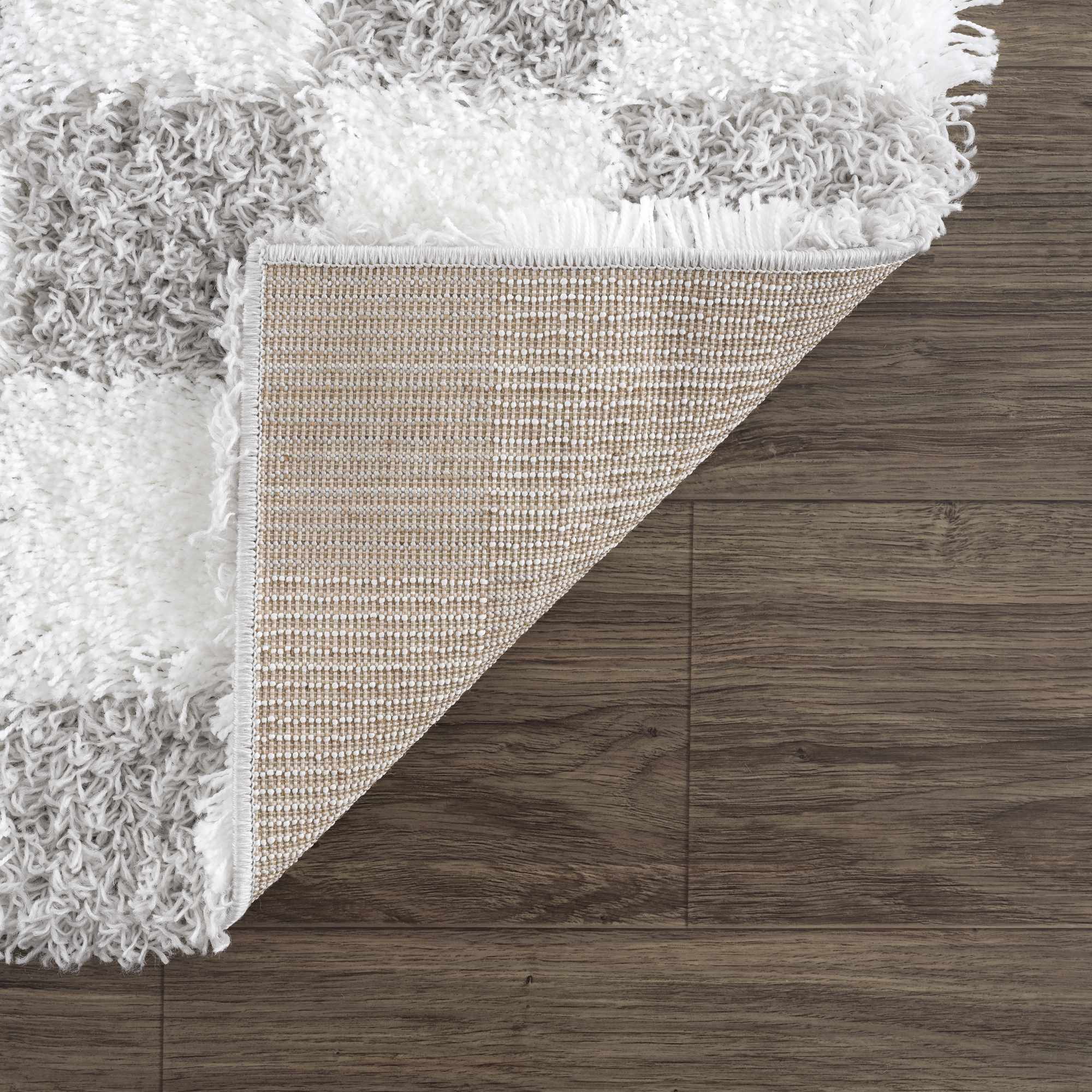 Boutique Rugs - Atira Gray Checkered Area Rug