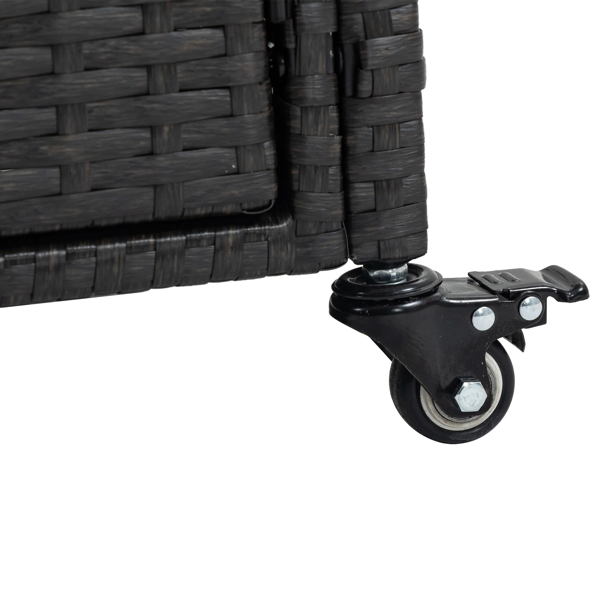 Walker Edison | Outdoor Wicker Bar Cart