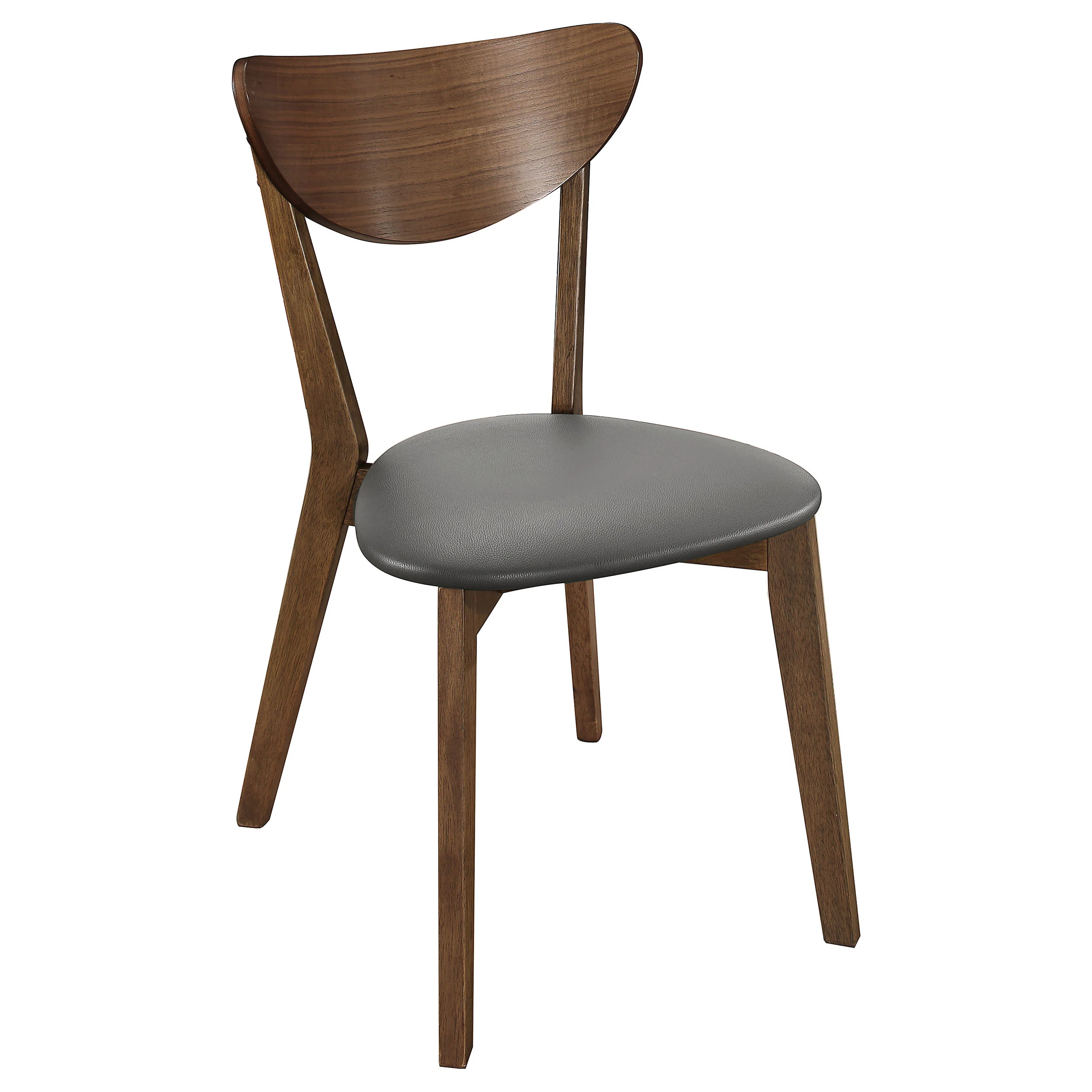 Walker Edison | Mid-Century Modern 2 Piece Home Office Desk and Chair Set