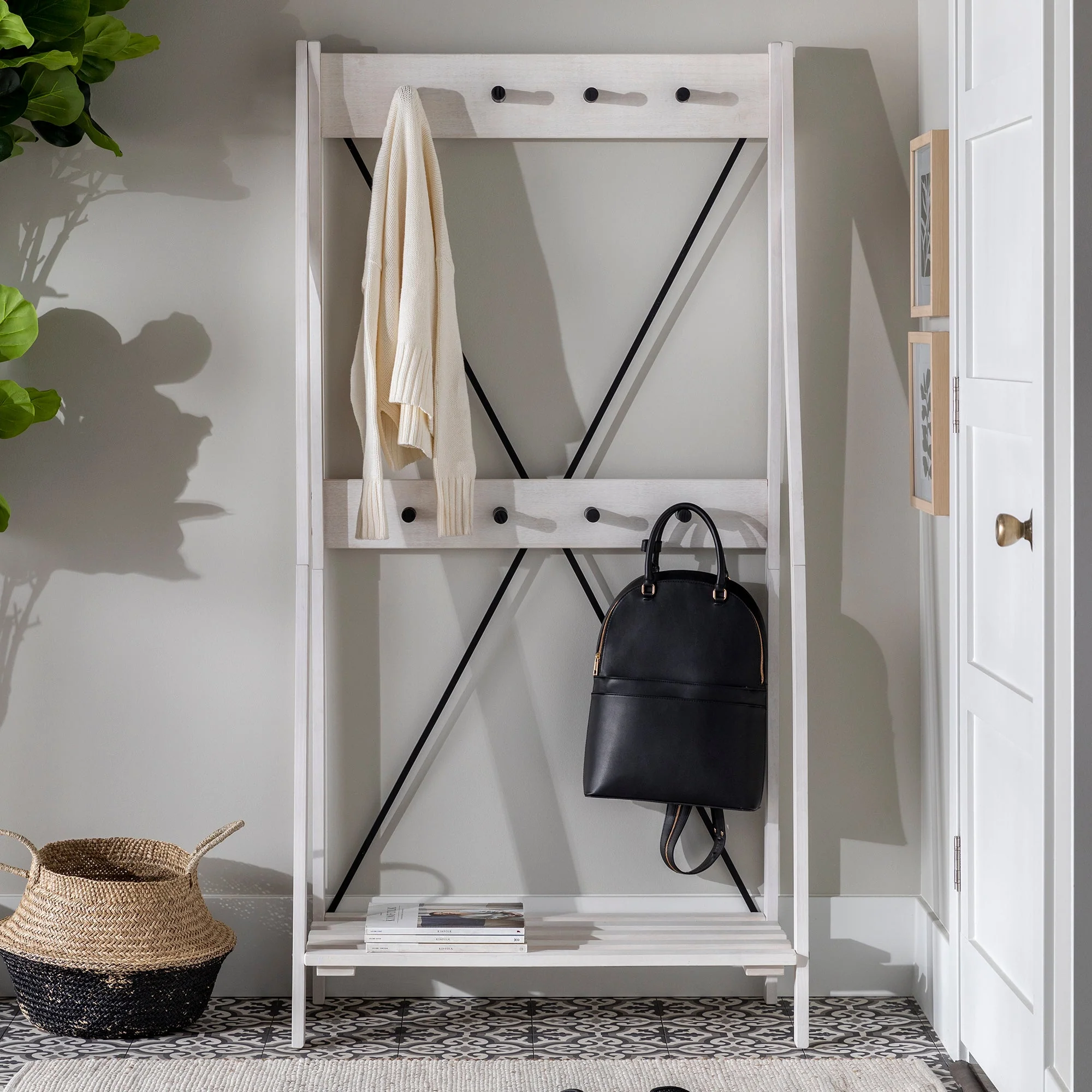 Frankie 68 Solid wood Hall Tree