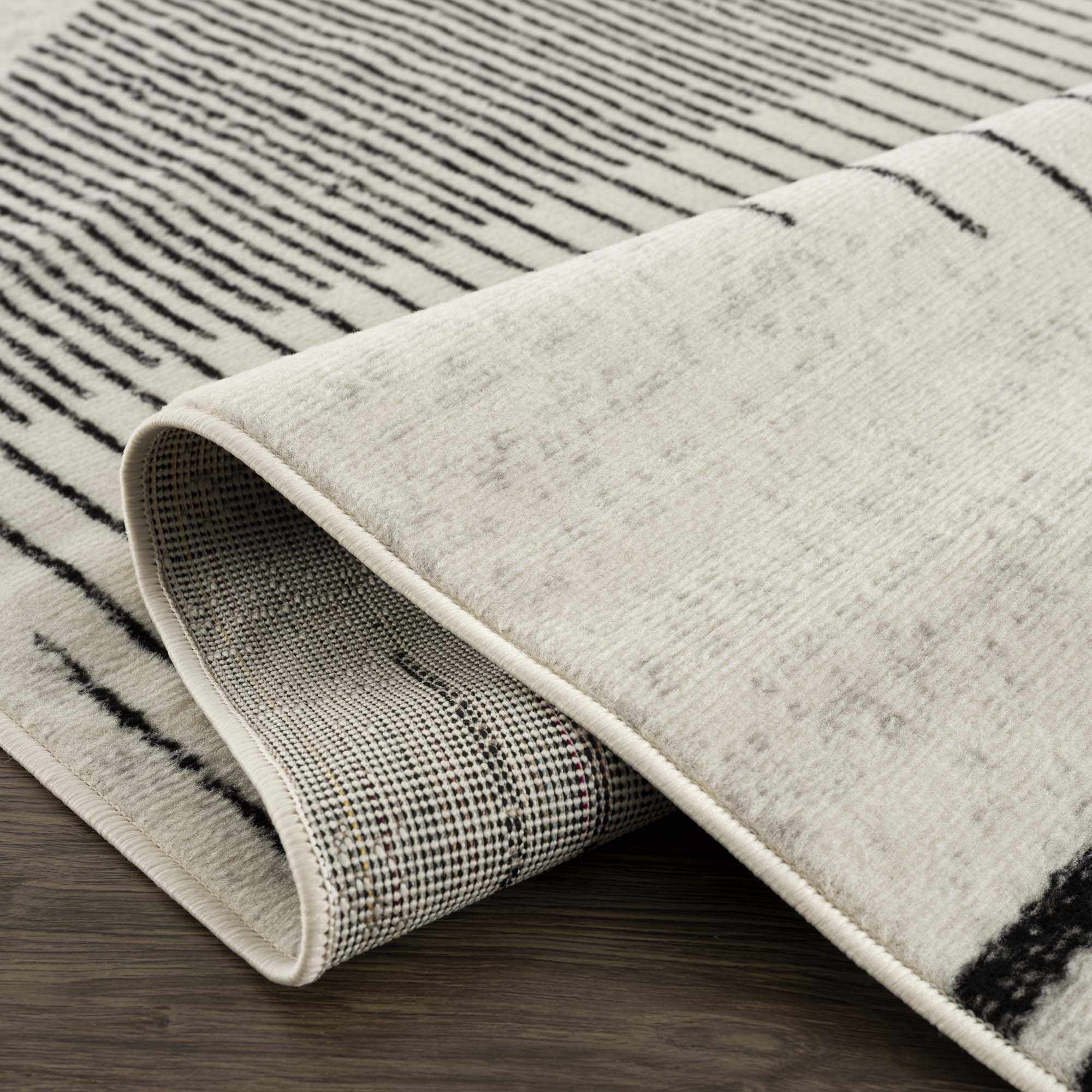 Boutique Rugs - Angus Black&White Geometric Area Rug