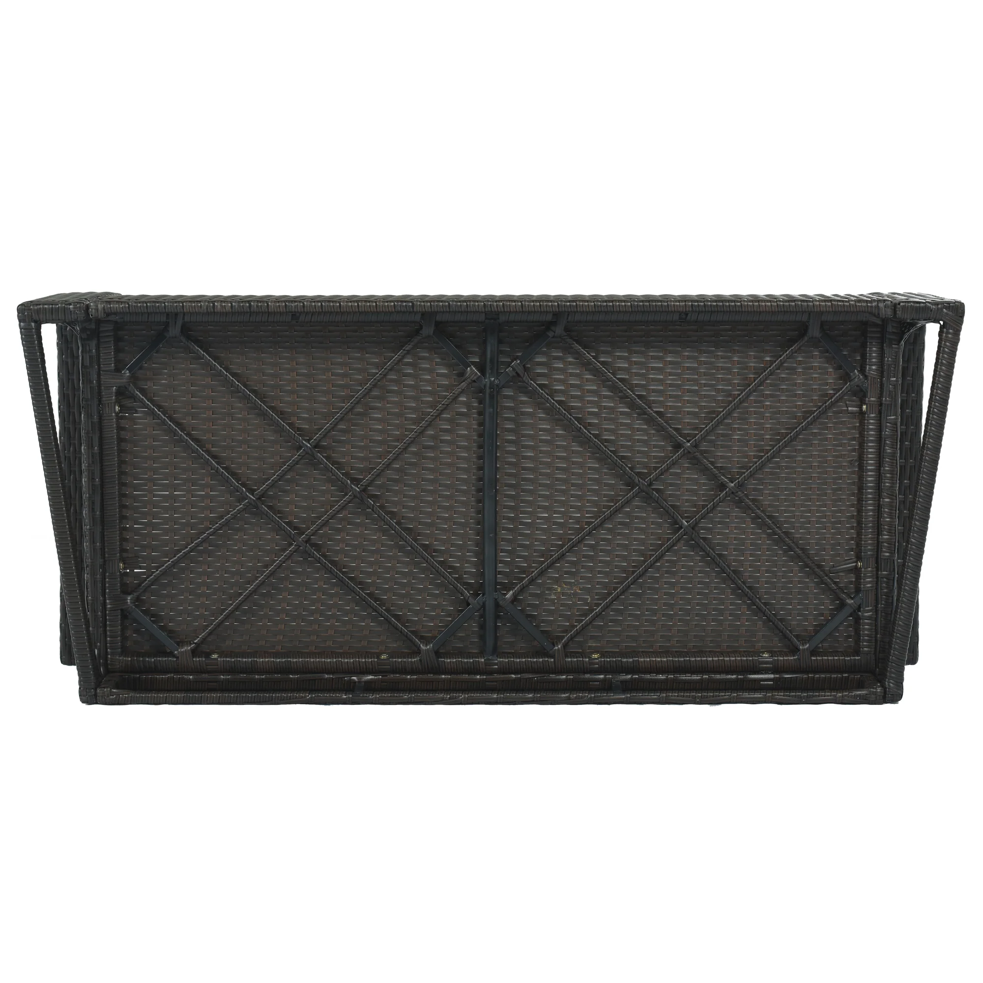 Walker Edison | Wicker Hanging Porch Swing