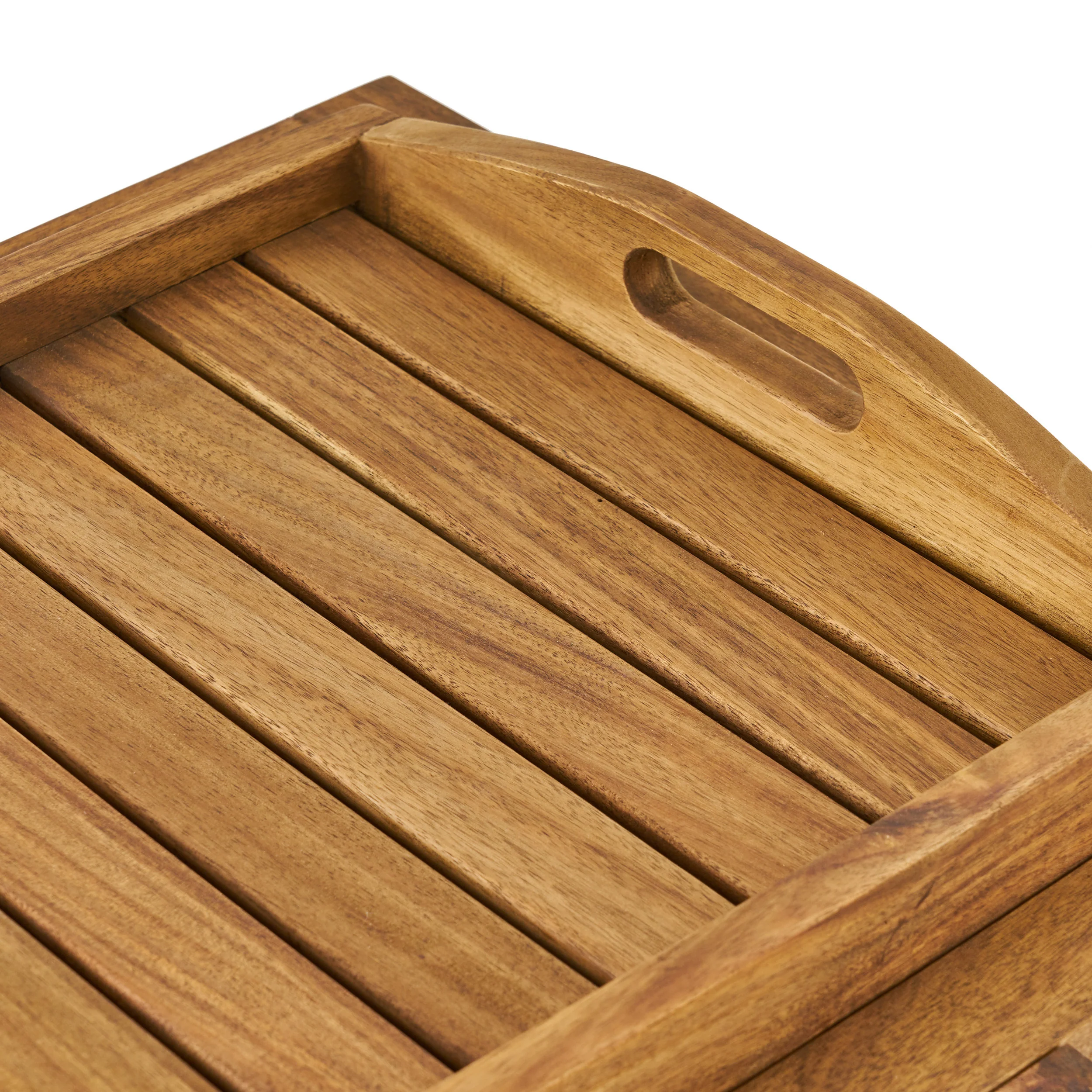 Walker Edison | Outdoor Patio Wood Bar Cart