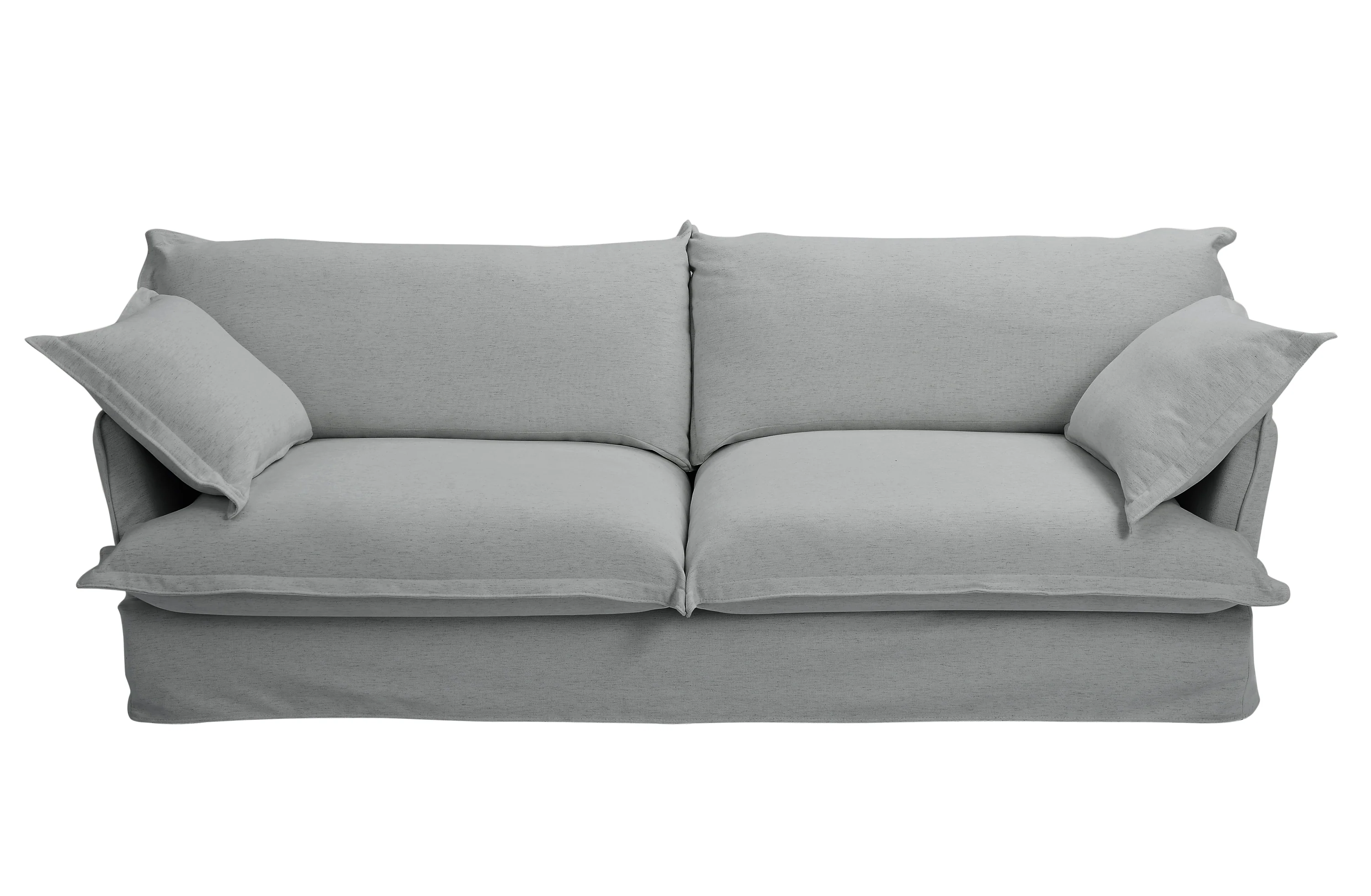 Walker Edison | Modern Comfy Pillow Top Loveseat Sofa