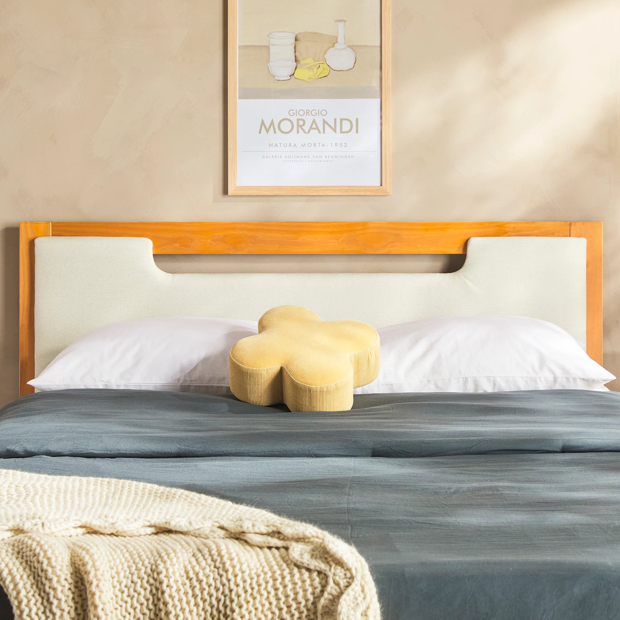 Sloane Mid-Century Modern Solid Wood Storage Bed