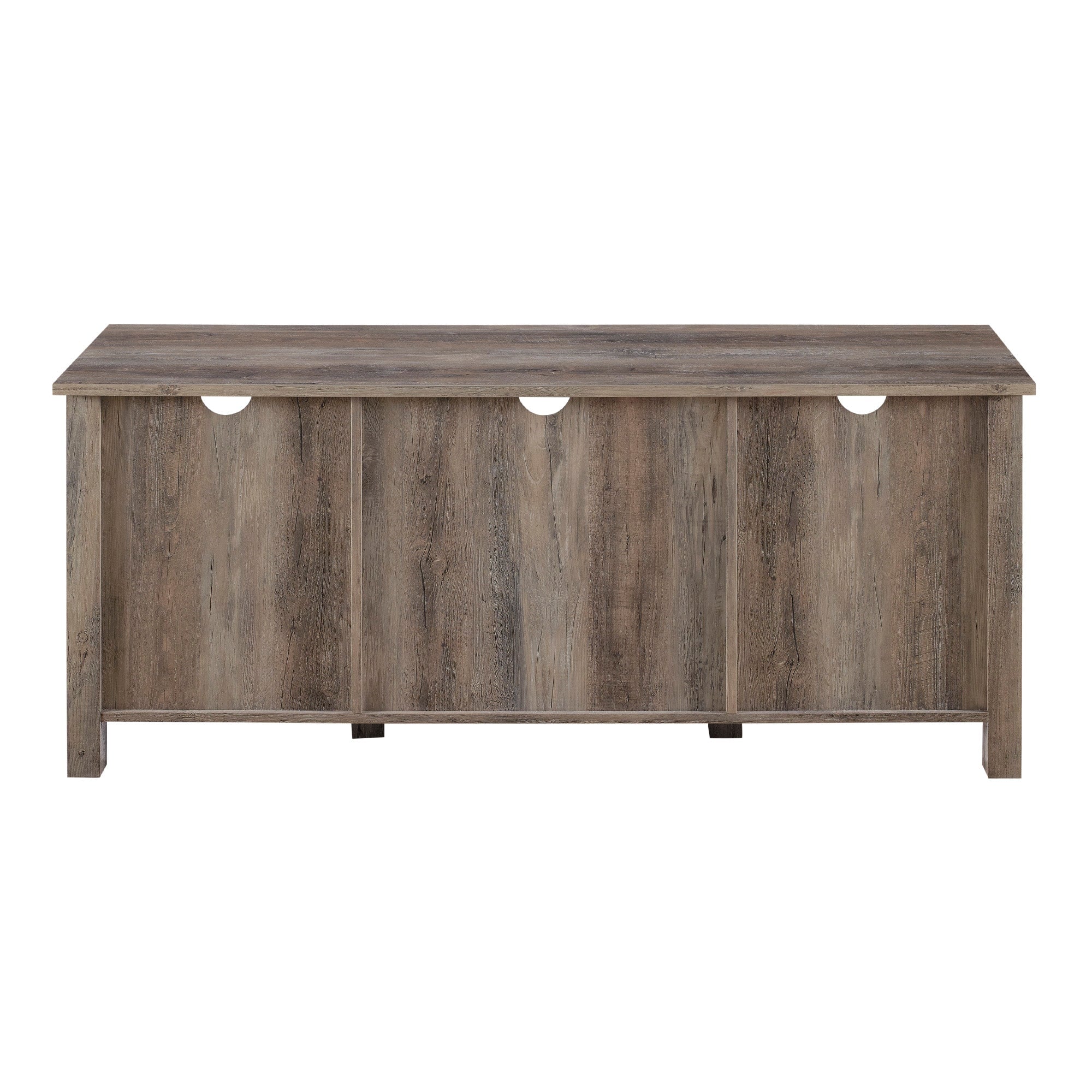 58 Glass Door TV Console