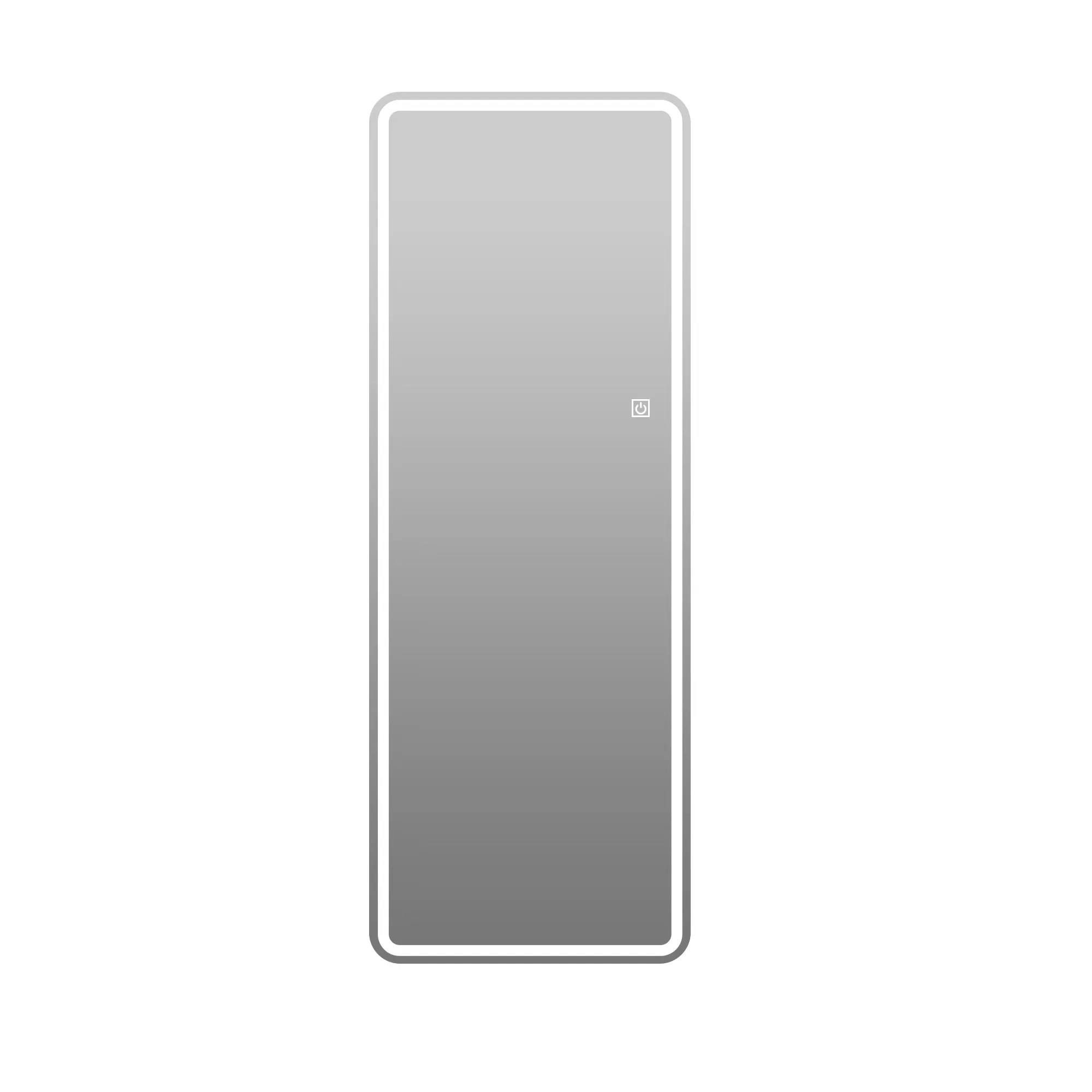 Walker Edison | LED Light Full Length Floor Mirror 64x21 Inches