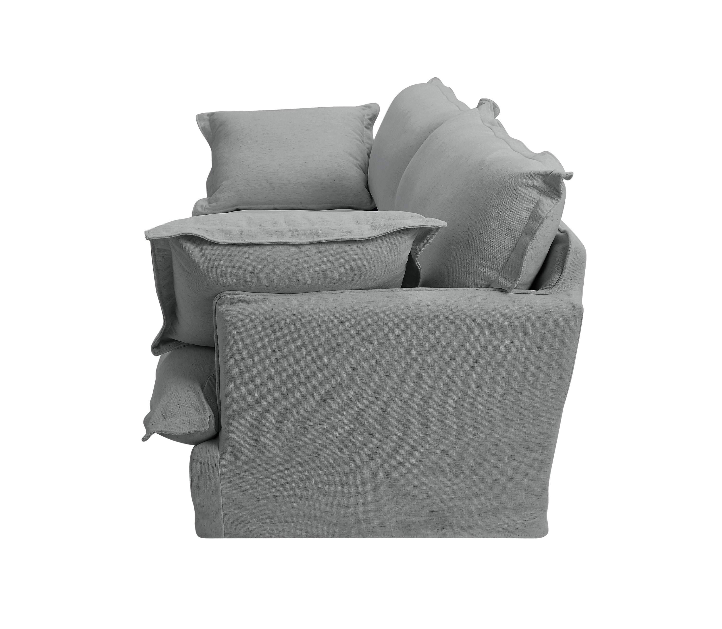 Walker Edison | Modern Comfy Pillow Top Loveseat Sofa