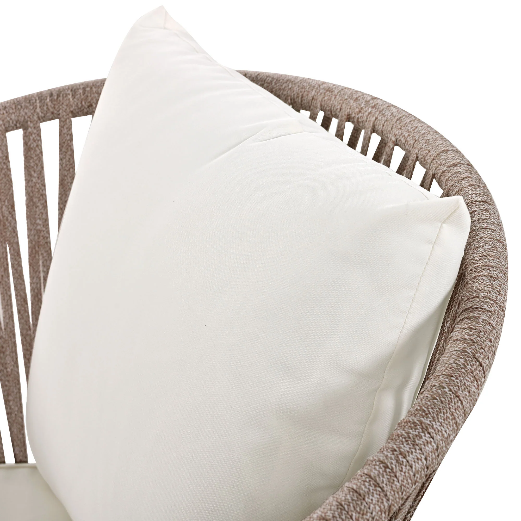 Walker Edison | Modern All-Weather Outdoor 7 Piece Patio Dining Set