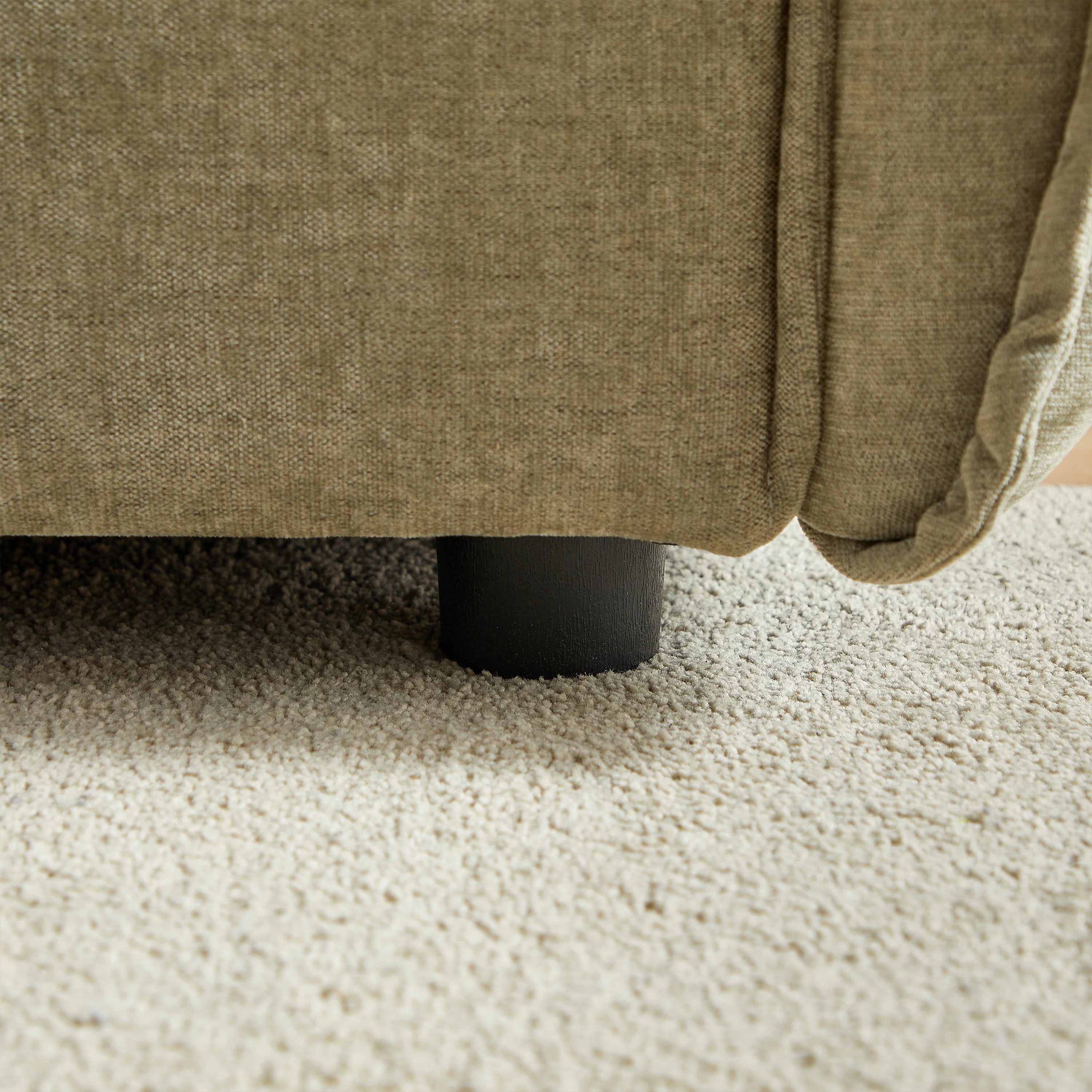 Walker Edison | Modern Chenille Wide Sofa with Pillows