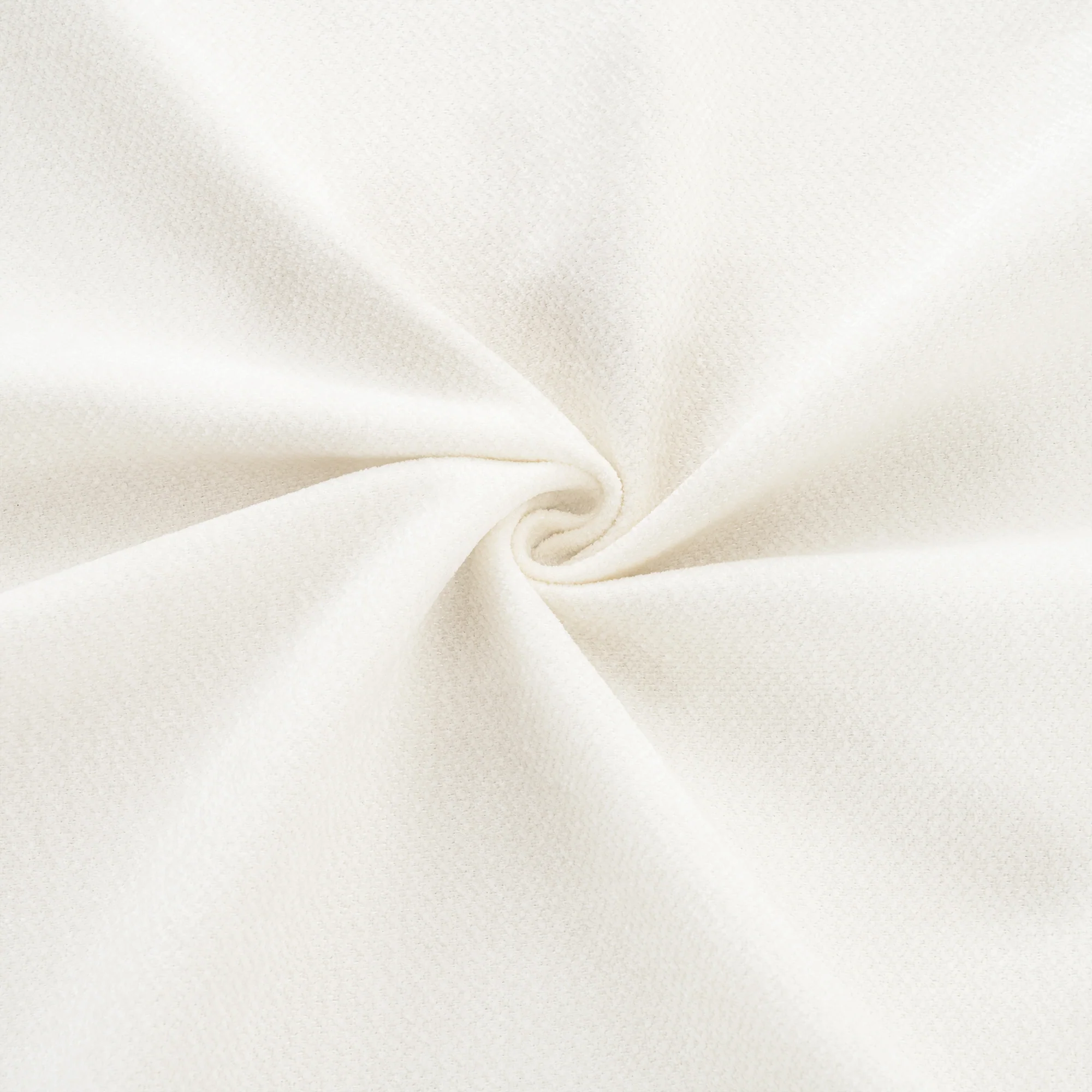 Walker Edison | Contemporary White Chenille L-Shaped Sofa with Storage and Ottoman