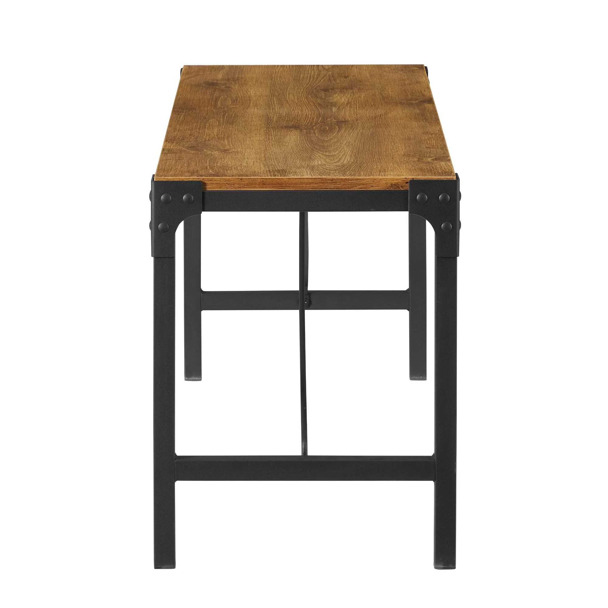 Angle Iron 44 Trestle Style Dining Bench