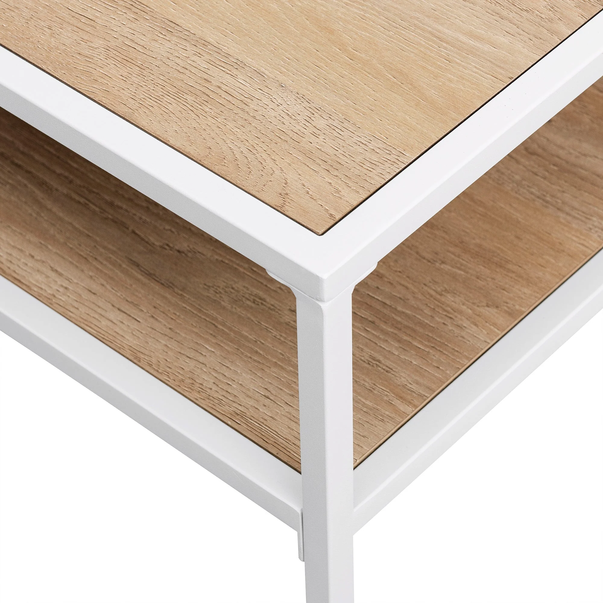 Maya 40 Contemporary Metal Coffee Table