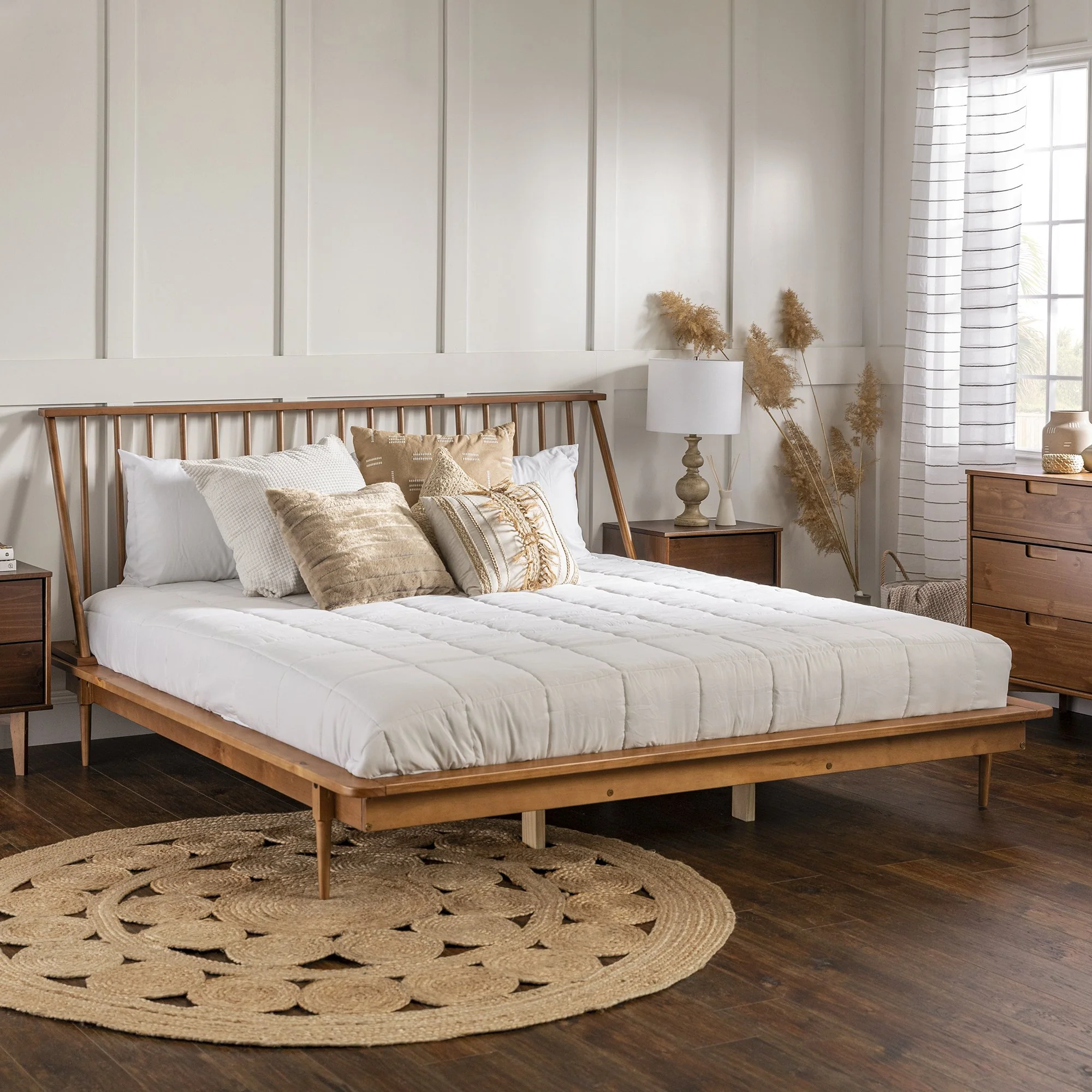 Walker Edison Spindle™ Wood Beds