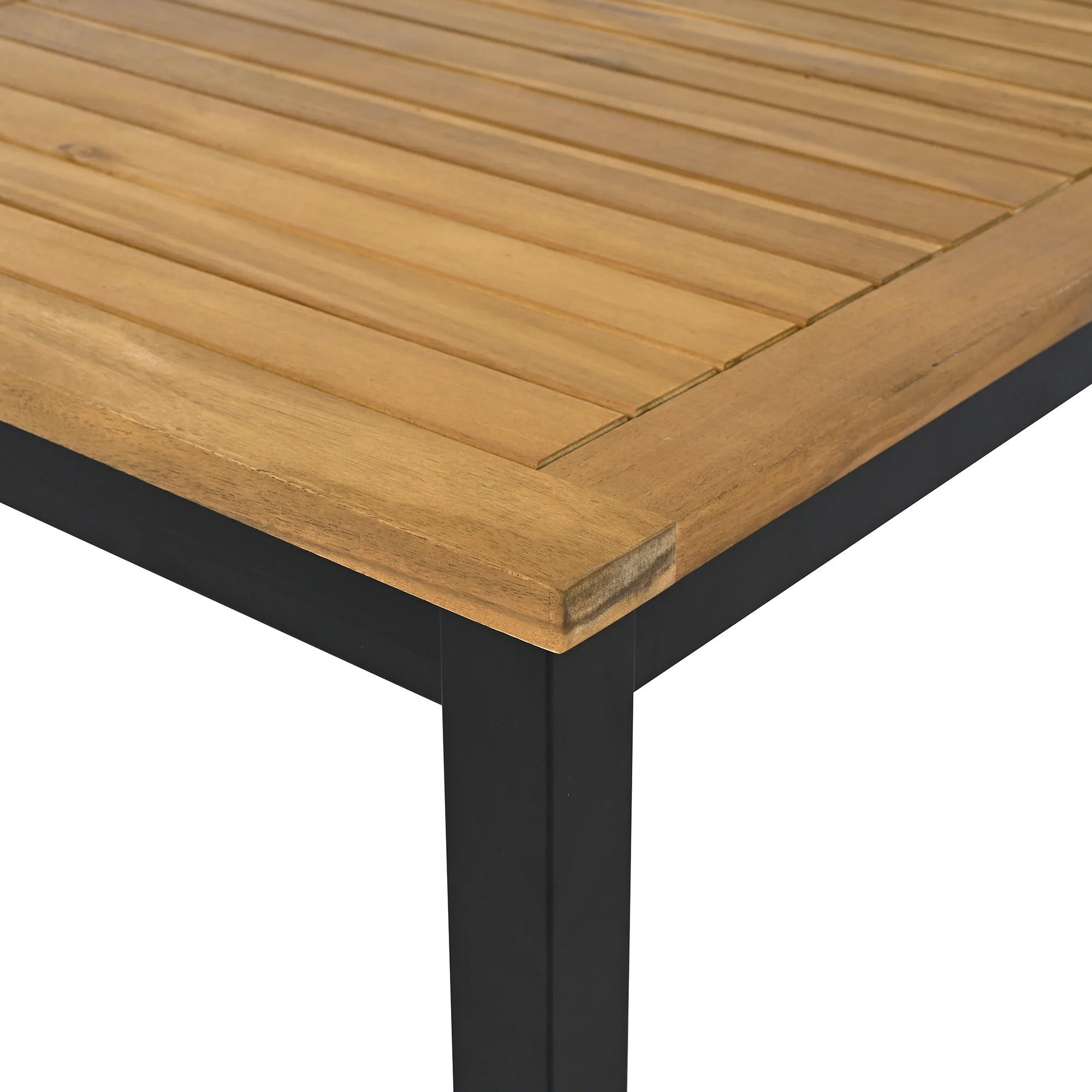 Walker Edison | 4 Pieces Outdoor Patio Sofa Sectional Set with Coffee and Side Tables