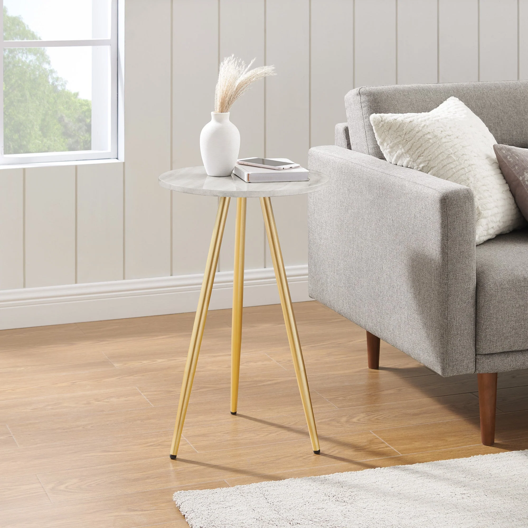Tilly 16 3-Leg Glam Side Table
