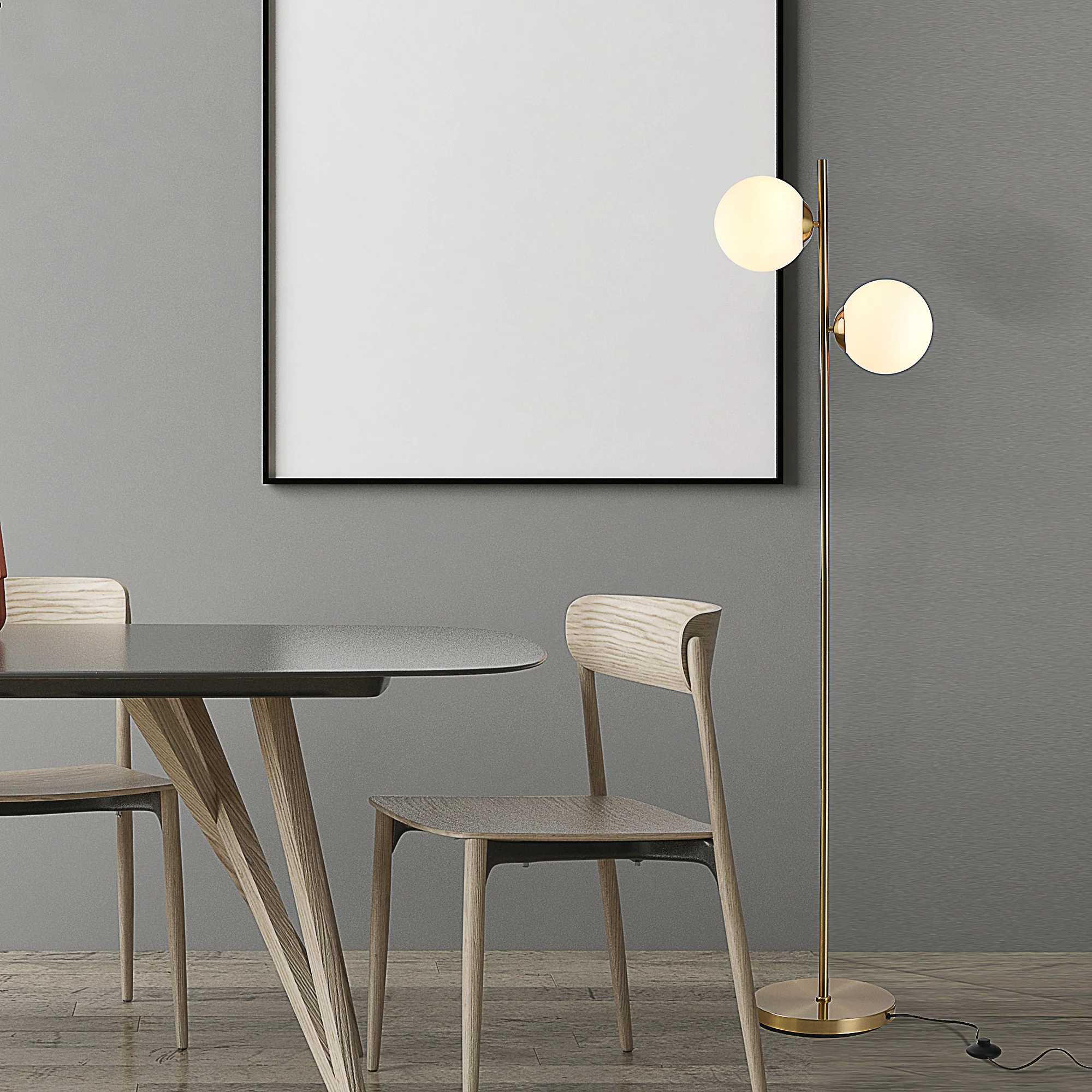Walker Edison | Minimalist Floor Lamp