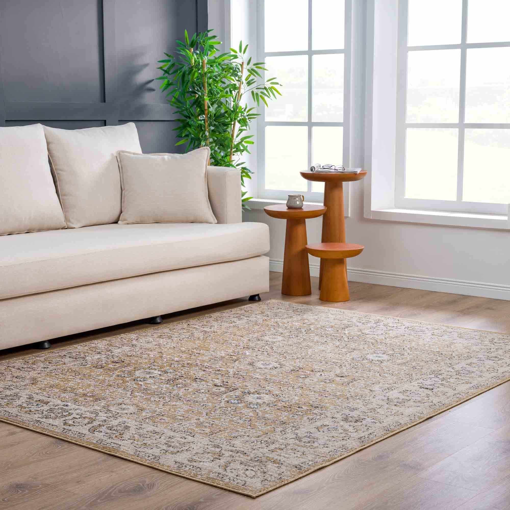 Boutique Rugs - Anana Gold & Beige Area Rug