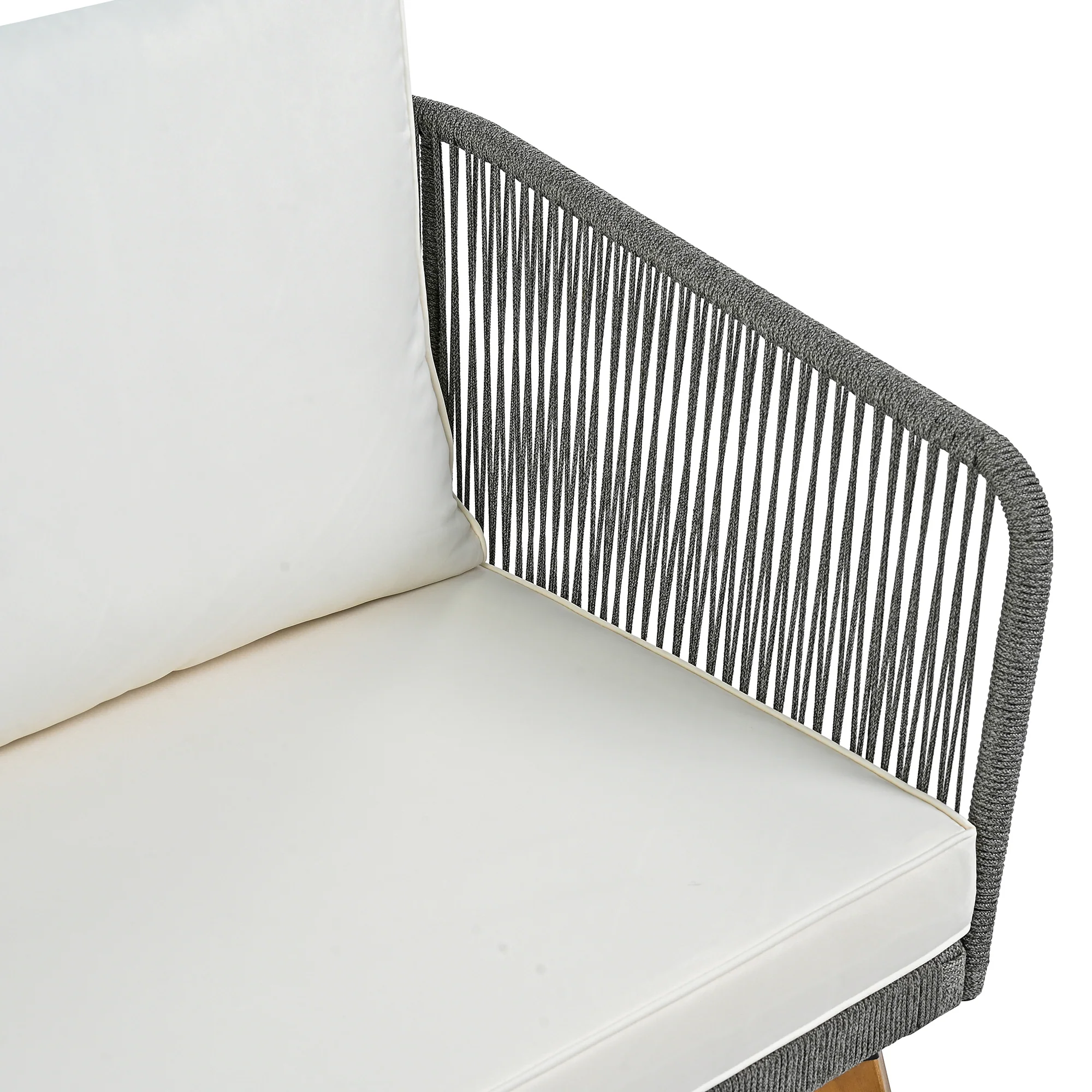 Walker Edison | Rope Patio Furniture Set