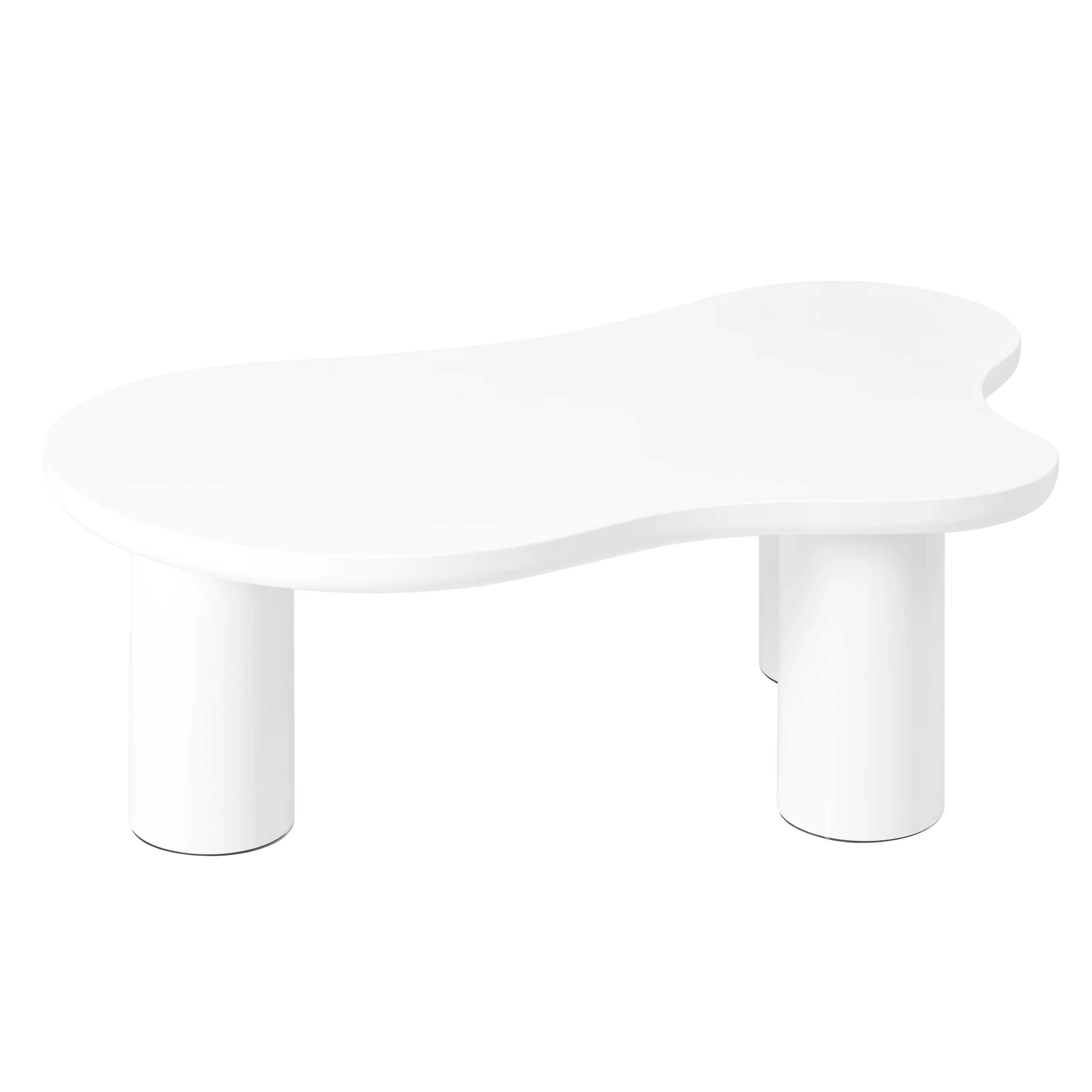 Walker Edison | Sleek Cloud-shape Design Coffee Table