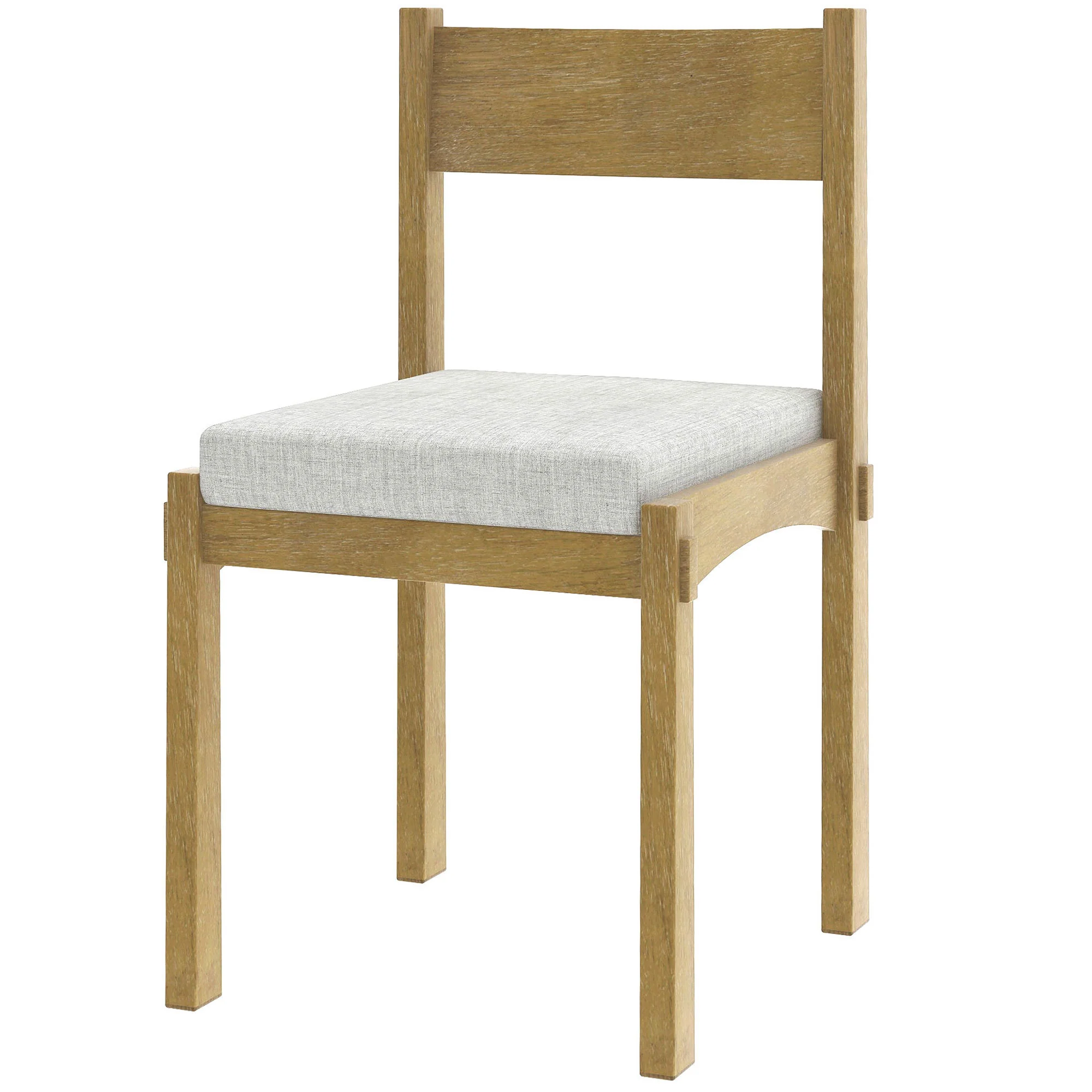 Walker Edison | Classic Modern 7-Piece Dining Table Set for 6