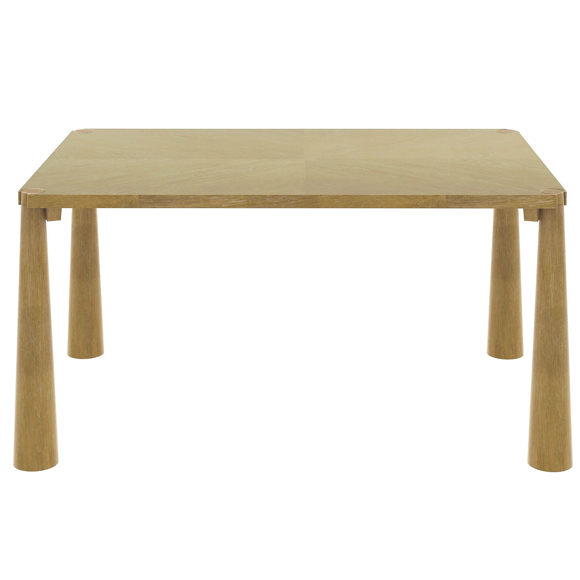 Walker Edison | Classic Modern 7-Piece Dining Table Set for 6