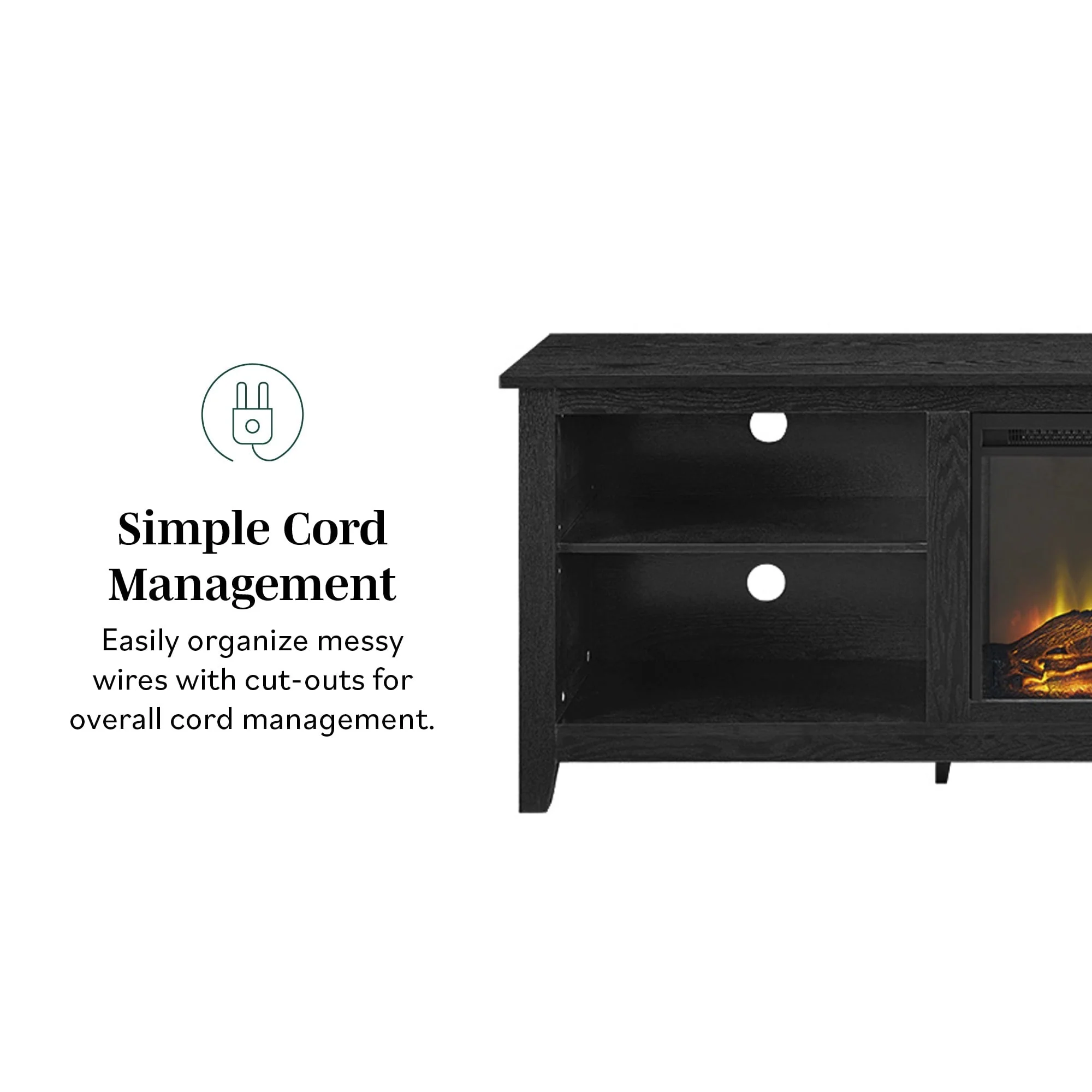 Essential Fireplace TV Stand