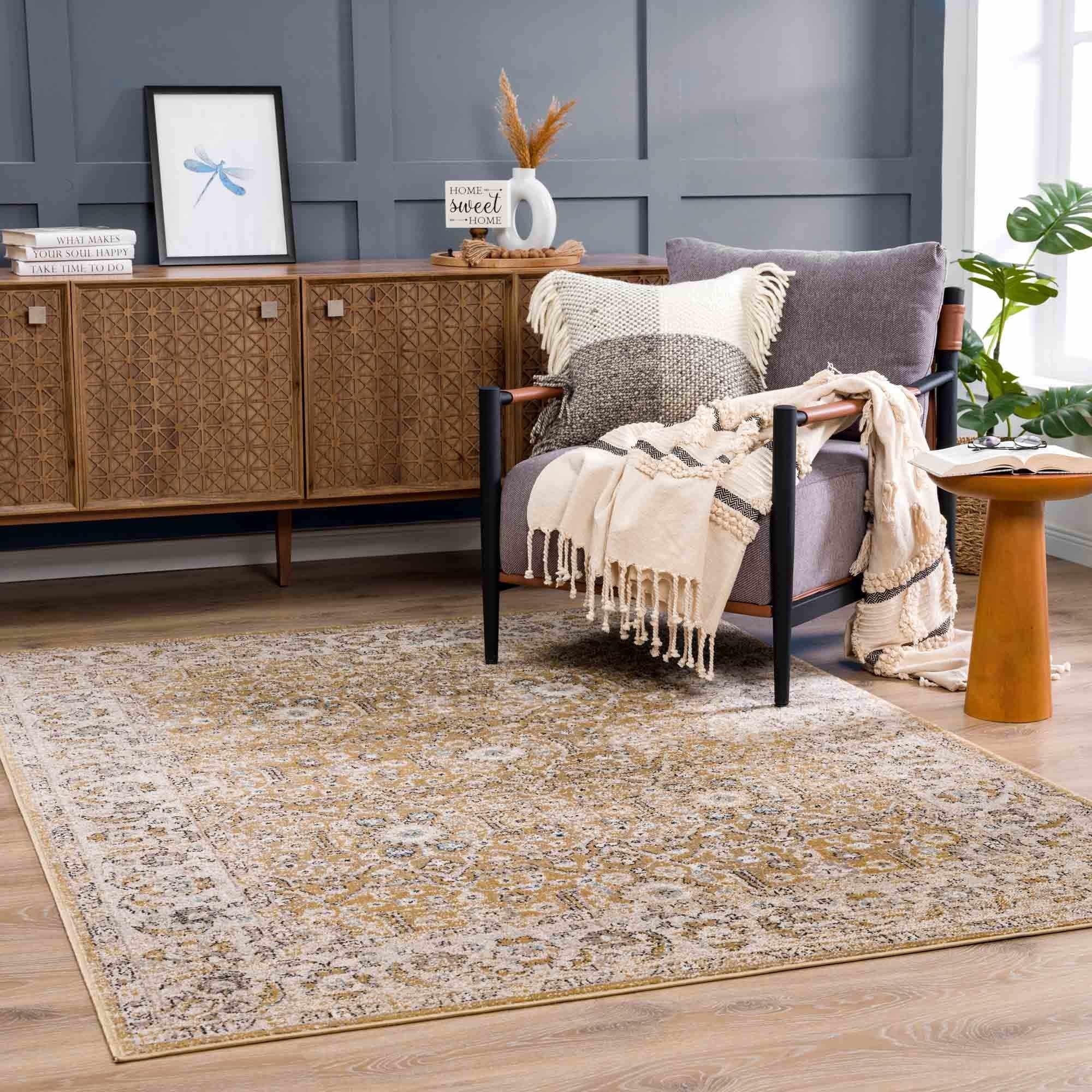 Boutique Rugs - Anana Gold & Beige Area Rug
