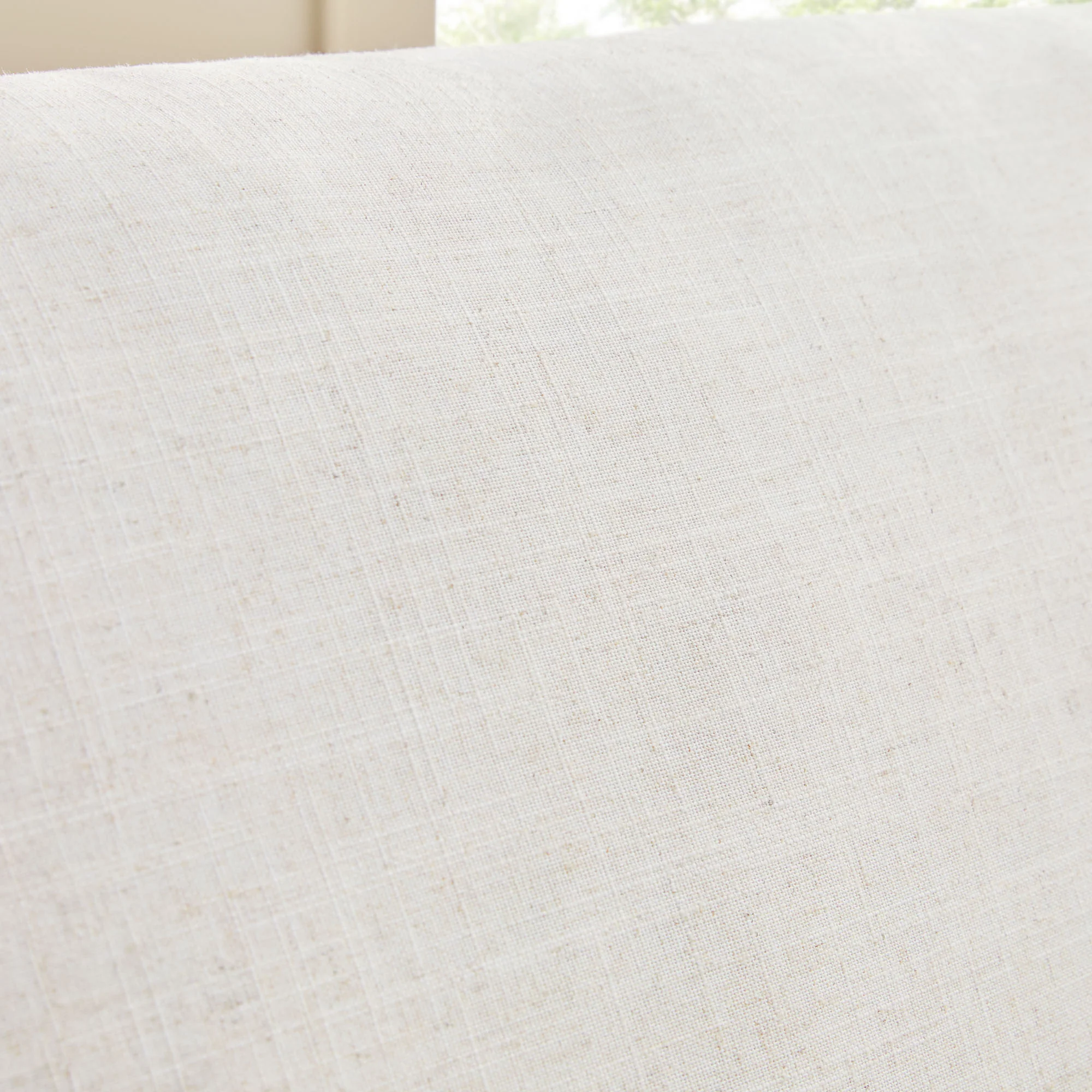 Nash Modern Farmhouse Easy Assembly Linen Swivel Accent Chair