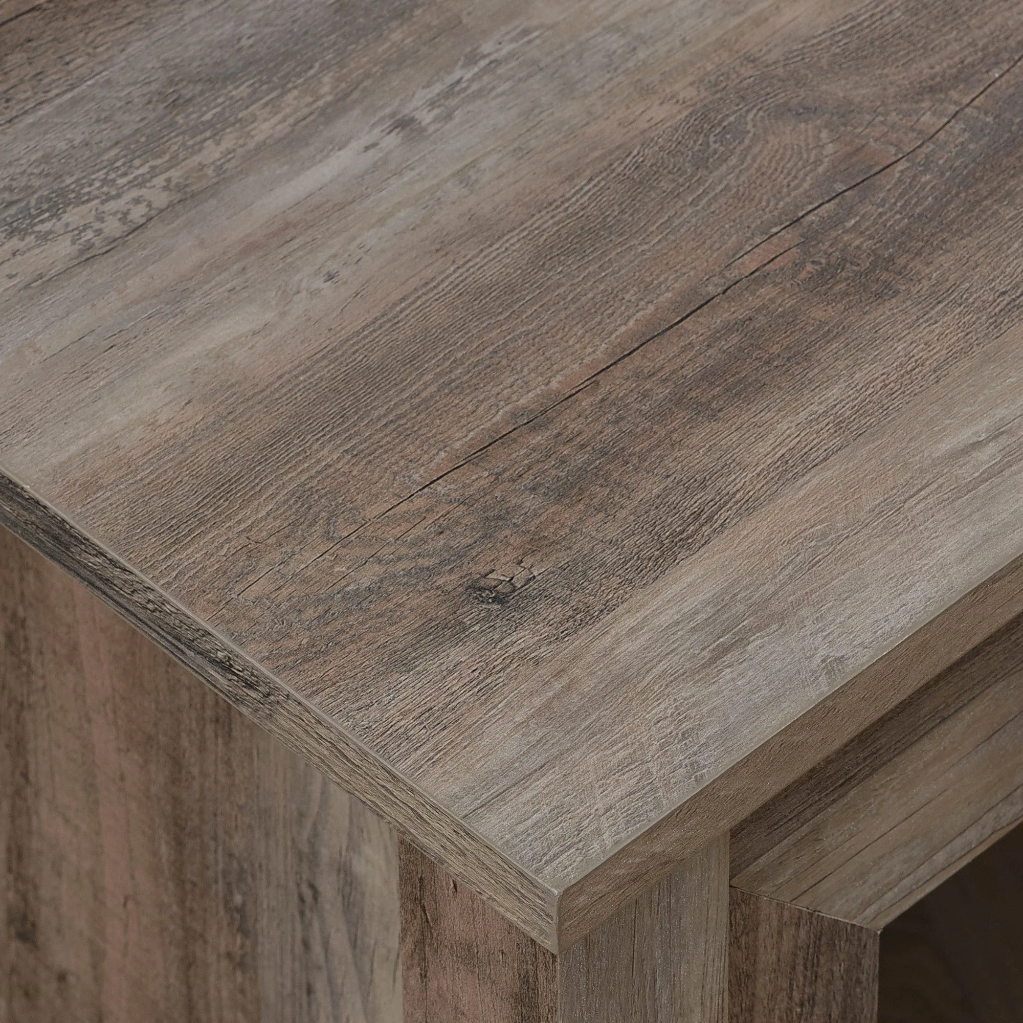 58 Glass Door TV Console