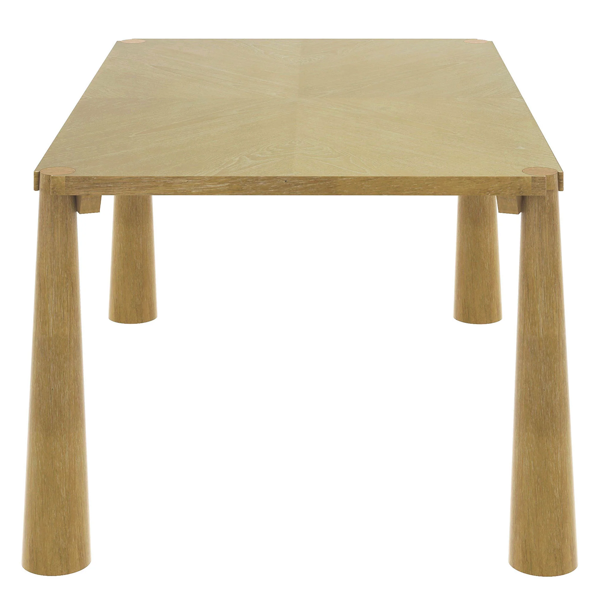 Walker Edison | Classic Modern 7-Piece Dining Table Set for 6