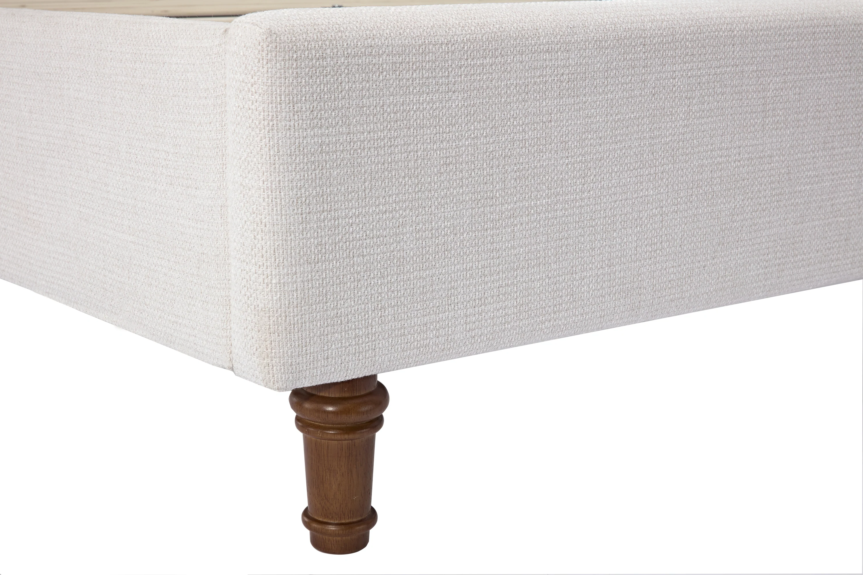 Walker Edison | Harper Tall 54 Headboard Upholstered Queen Bed