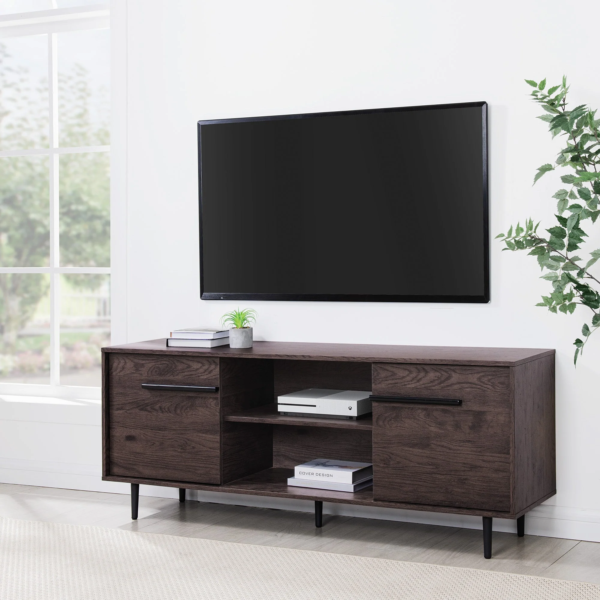 60 2-Door Modern Media Console