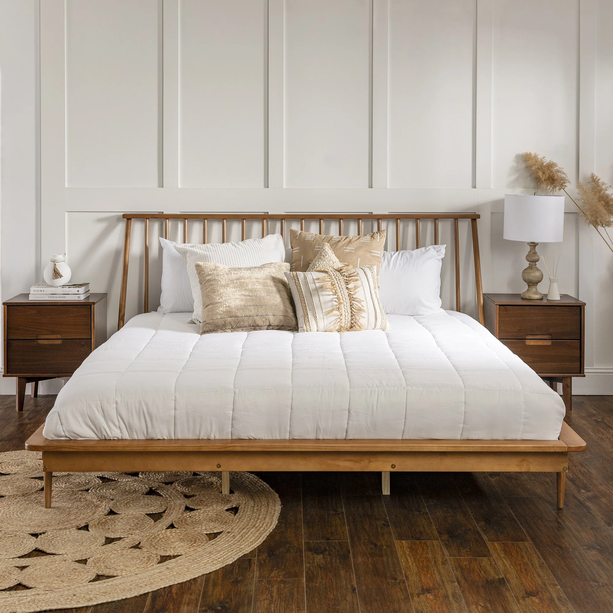 Walker Edison Spindle™ Wood Beds