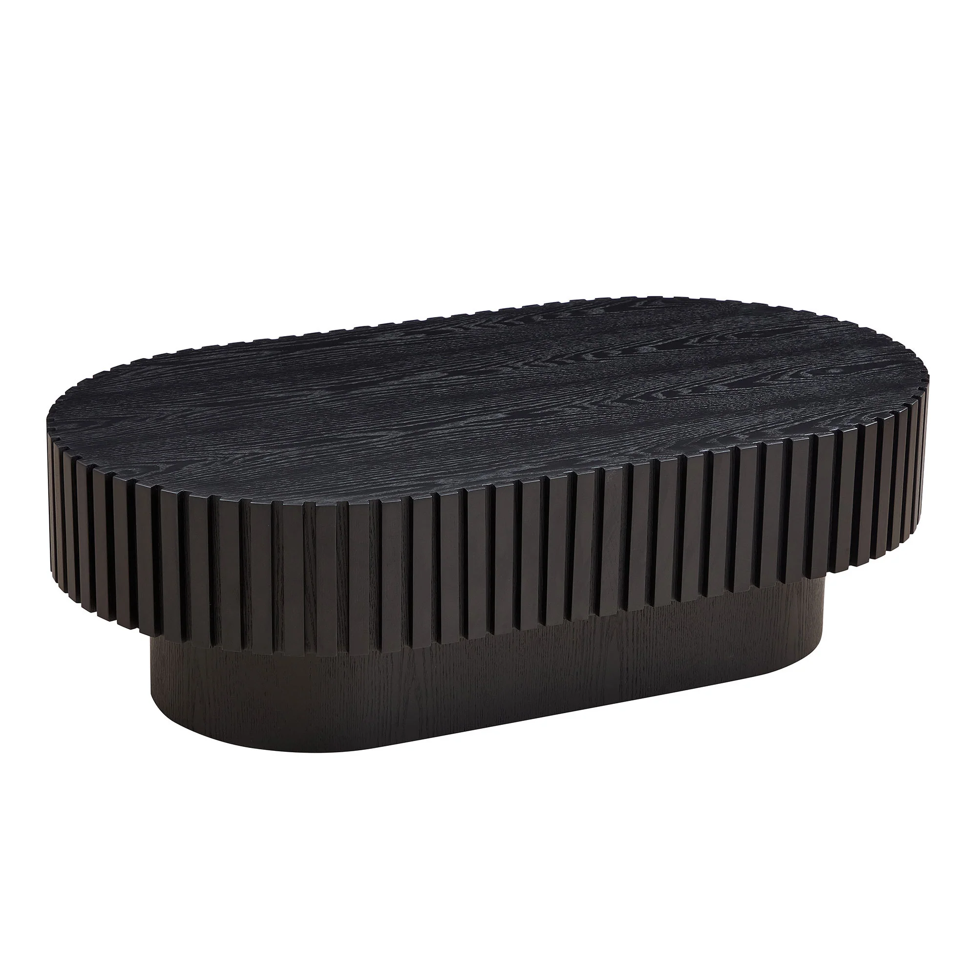 Walker Edison | Reeded Modern Handcraft Coffee Table