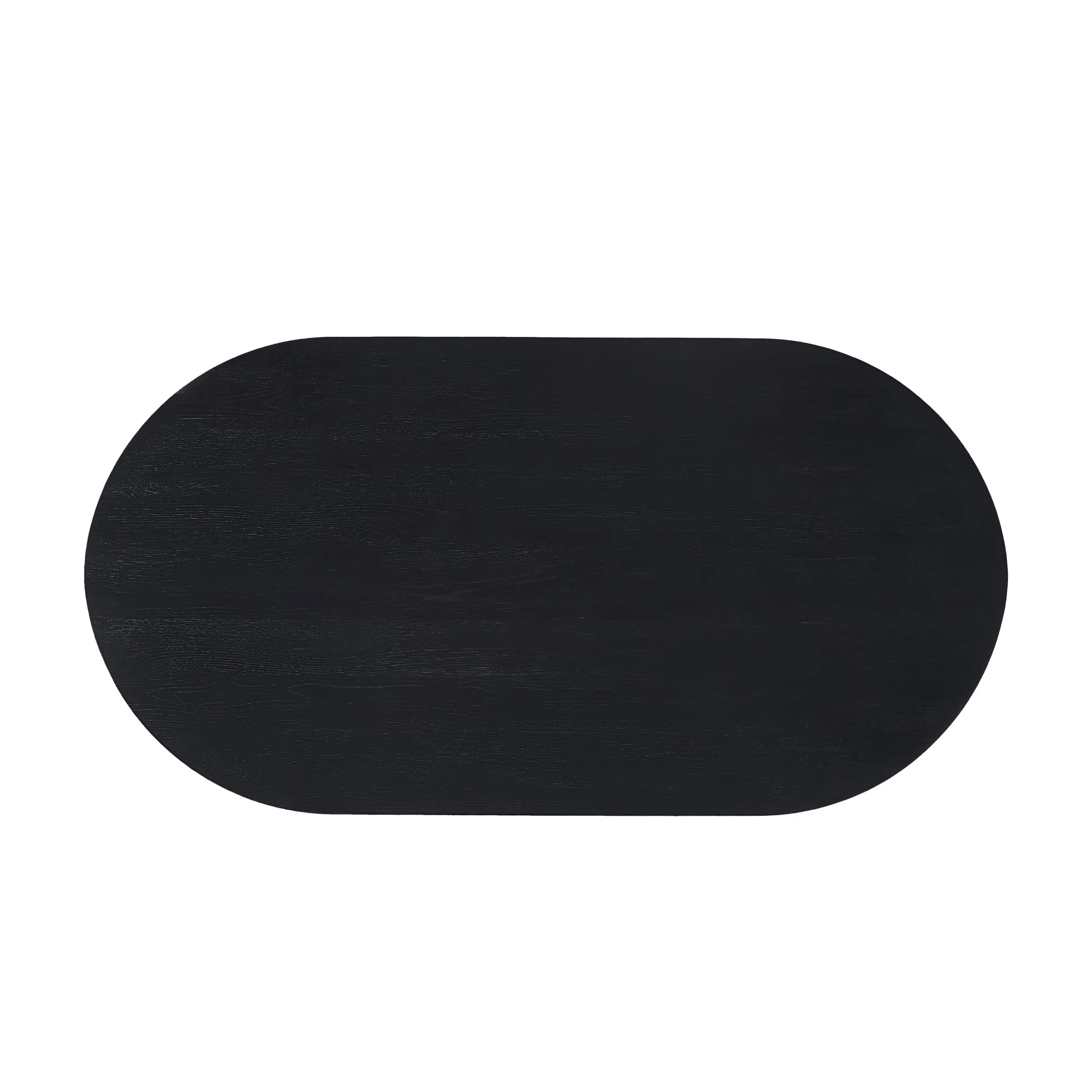 Nash Modern Farmhouse Rustic Solid Oak Wood Oval Dining Table