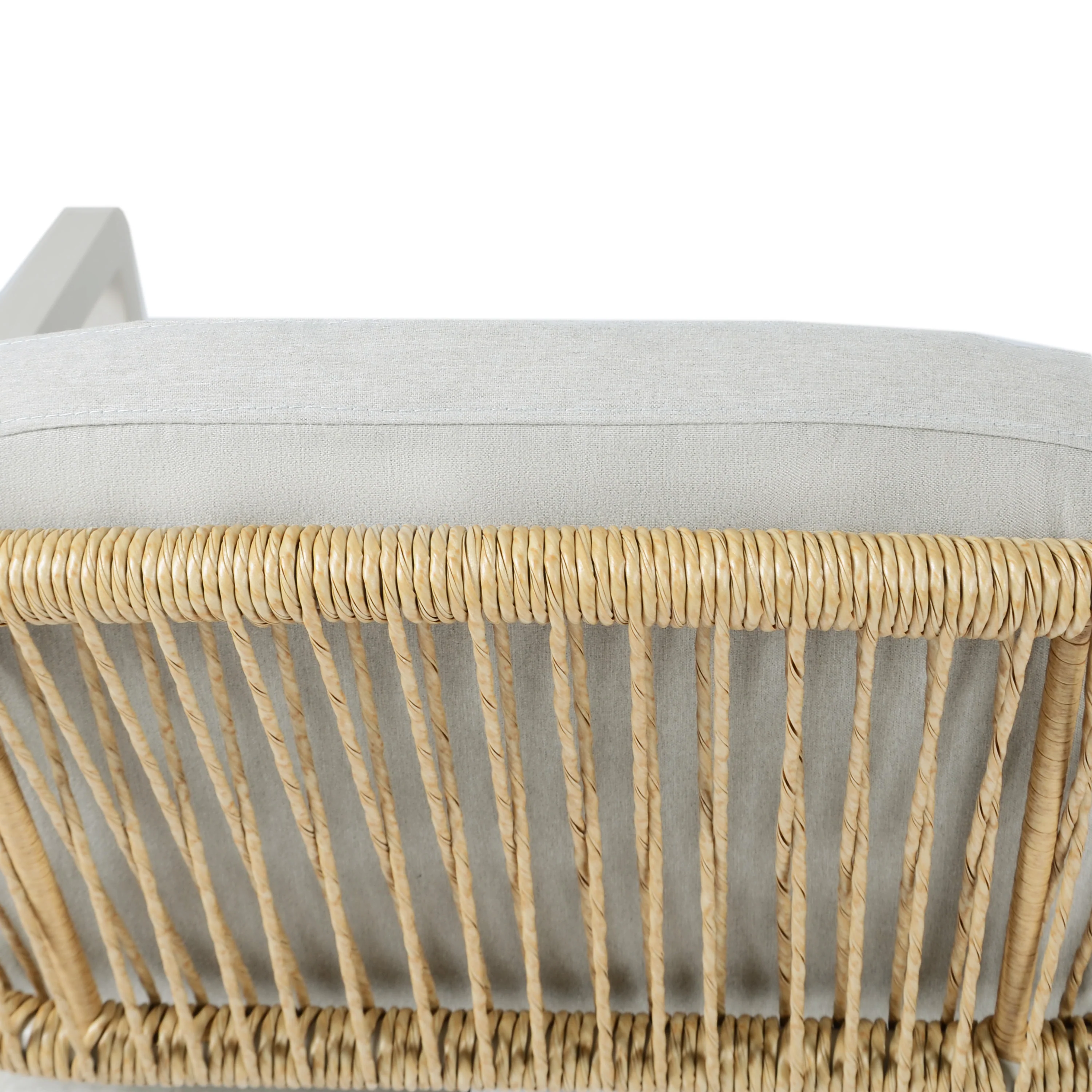 Walker Edison | Acacia Wood Expandable Outdoor Dining Set with Chair Set of 6