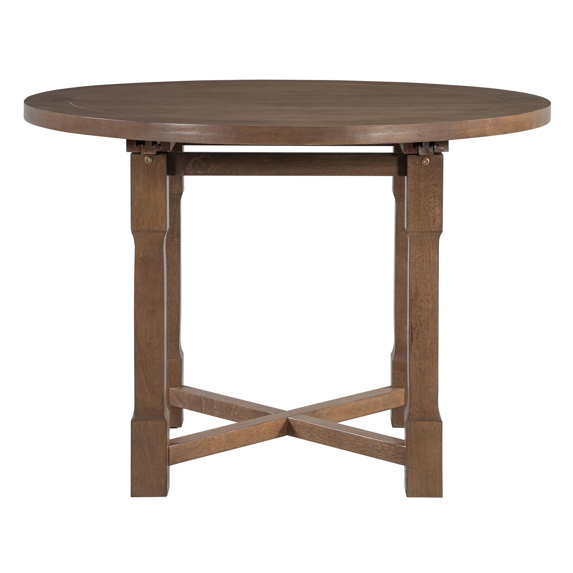 Walker Edison | Farmhouse Kitchen 5-Piece Extendable Dining Table Set for 4 with Upholstered Chair