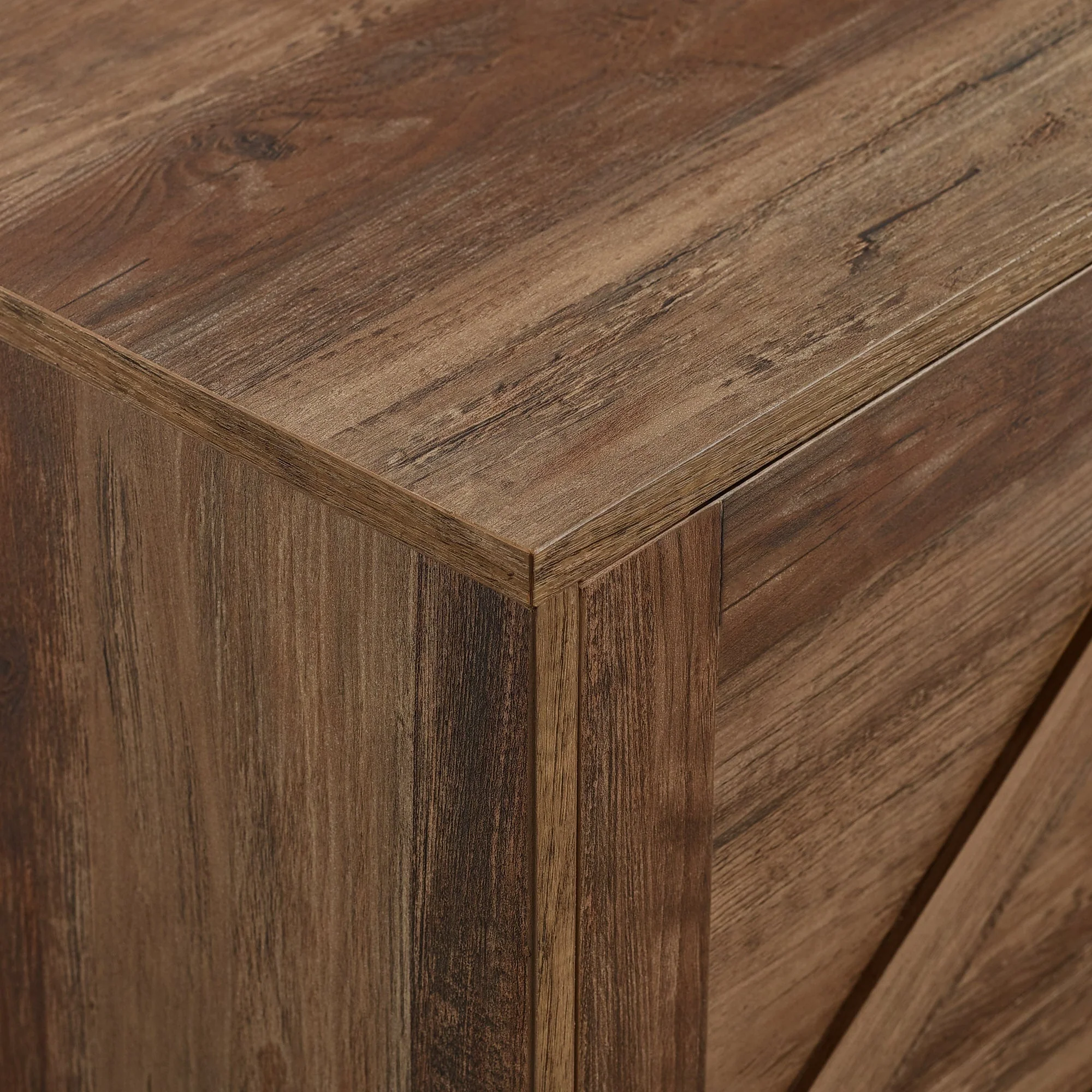 Barn Door 70 Rustic TV Stand