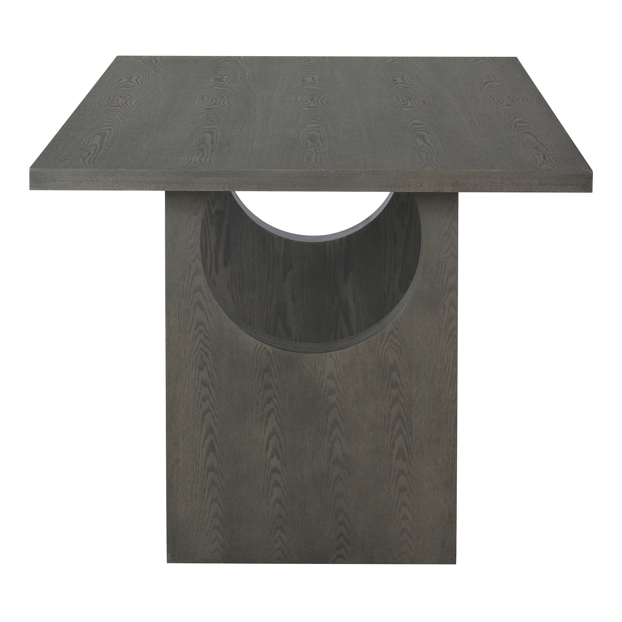 Walker Edison | 60' Wood 7-Piece Retro Dining Table Set for 6 with Upholstered Chairs