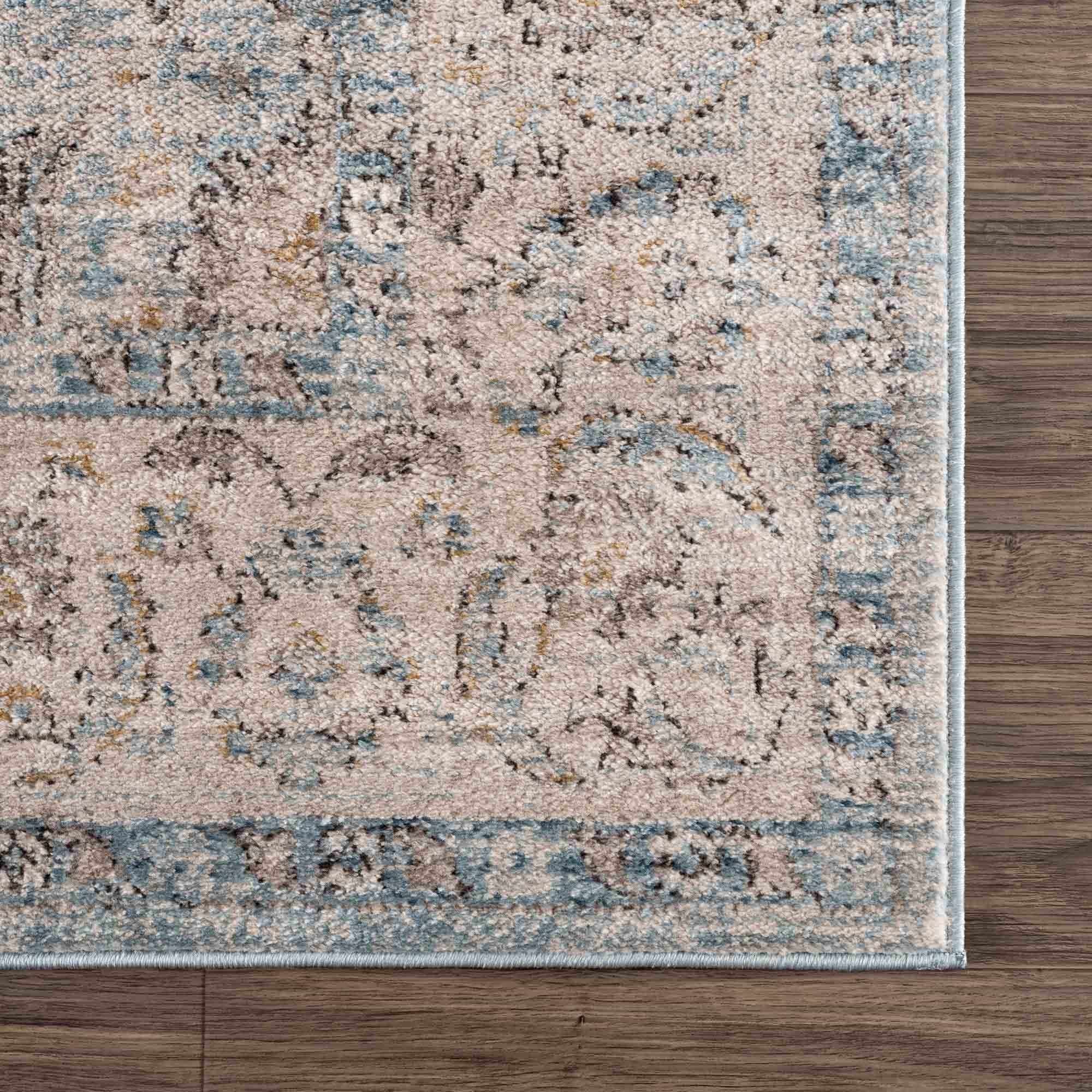 Boutique Rugs - Anana Silver Blue & Beige Area Rug