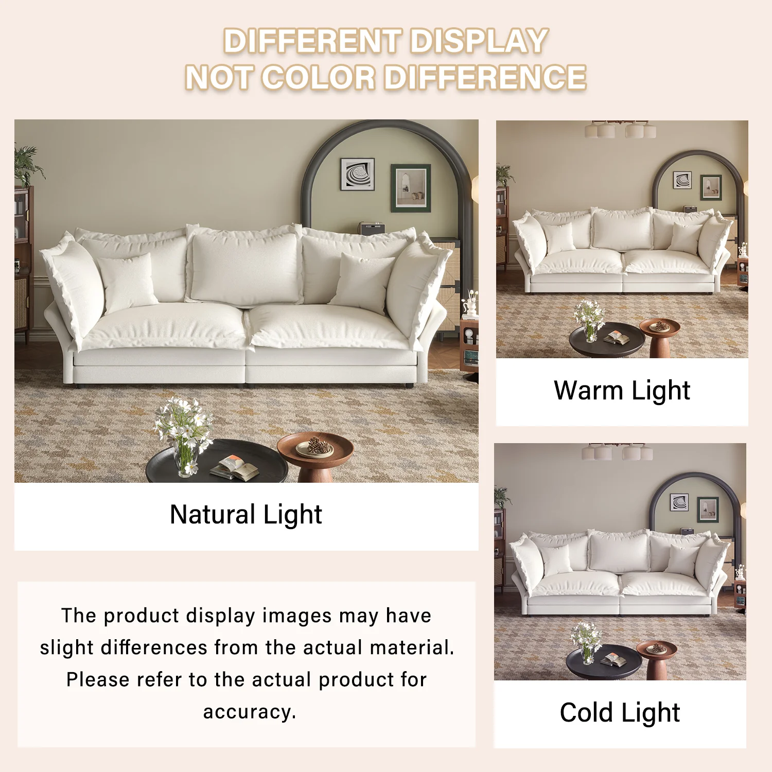 Walker Edison | Expandable Velvet Deep Seat Upholstered Cloud Sofa