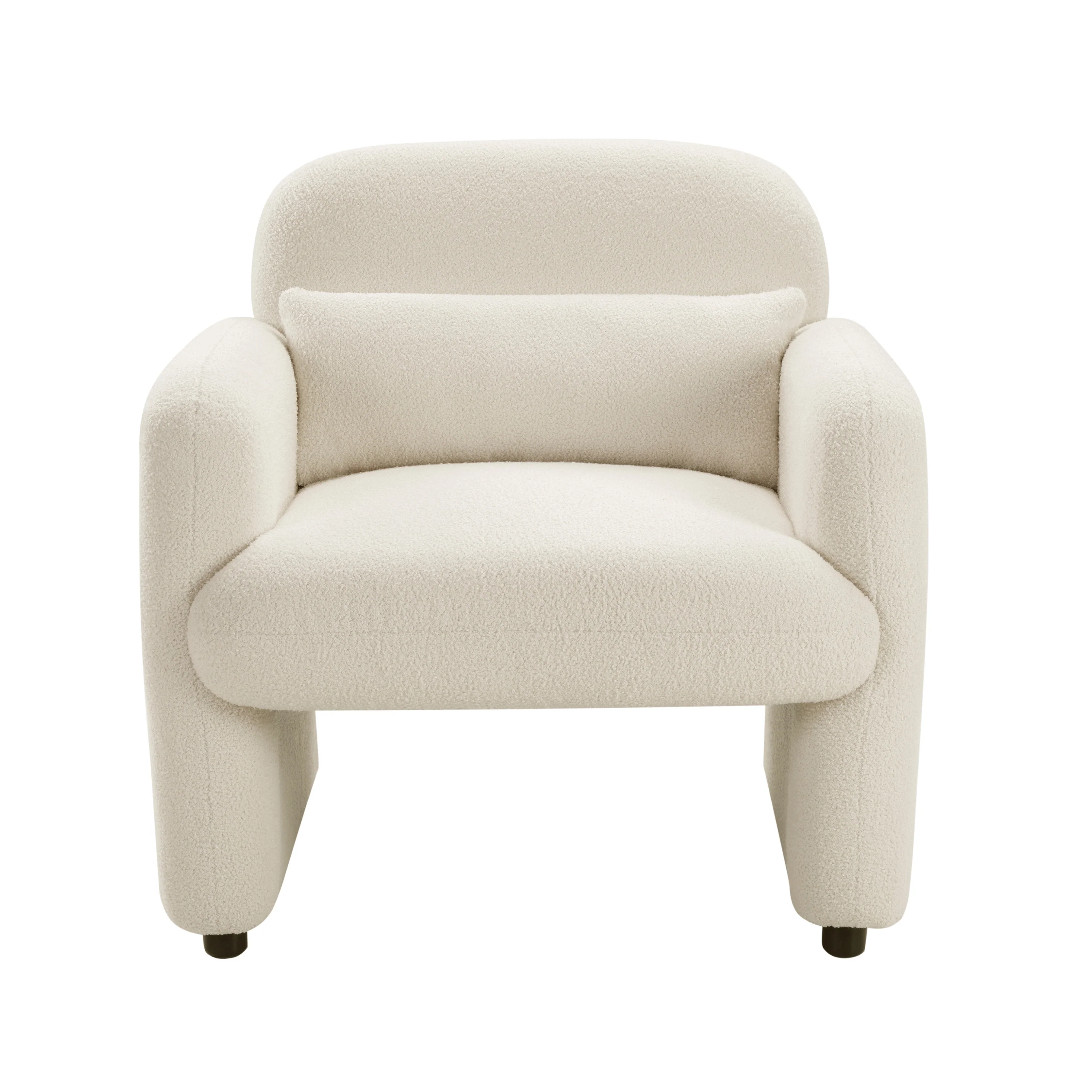 Walker Edison | Contemporary Boucle Accent Chair