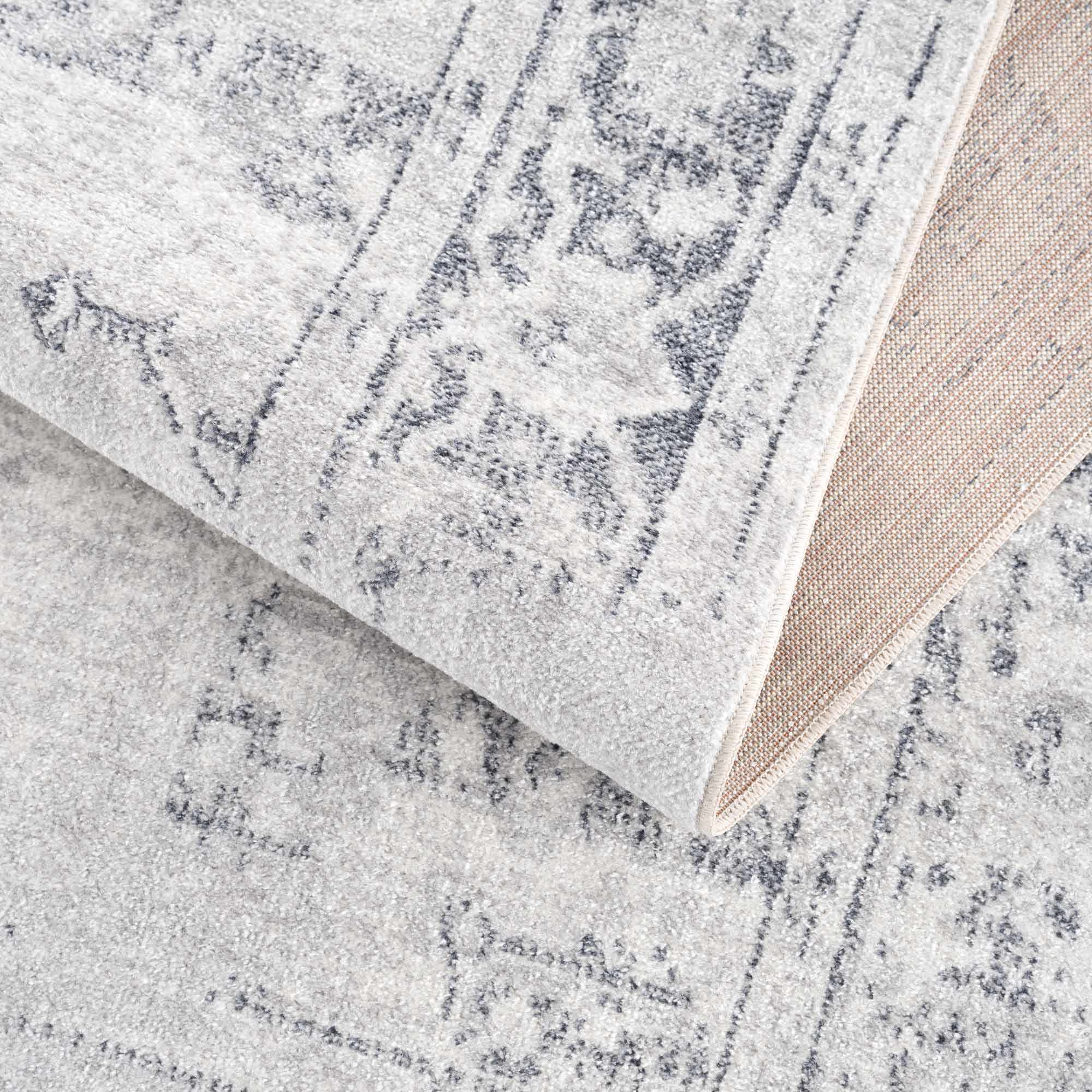 Boutique Rugs - Akram Cream & Antrasit Washable Area Rug