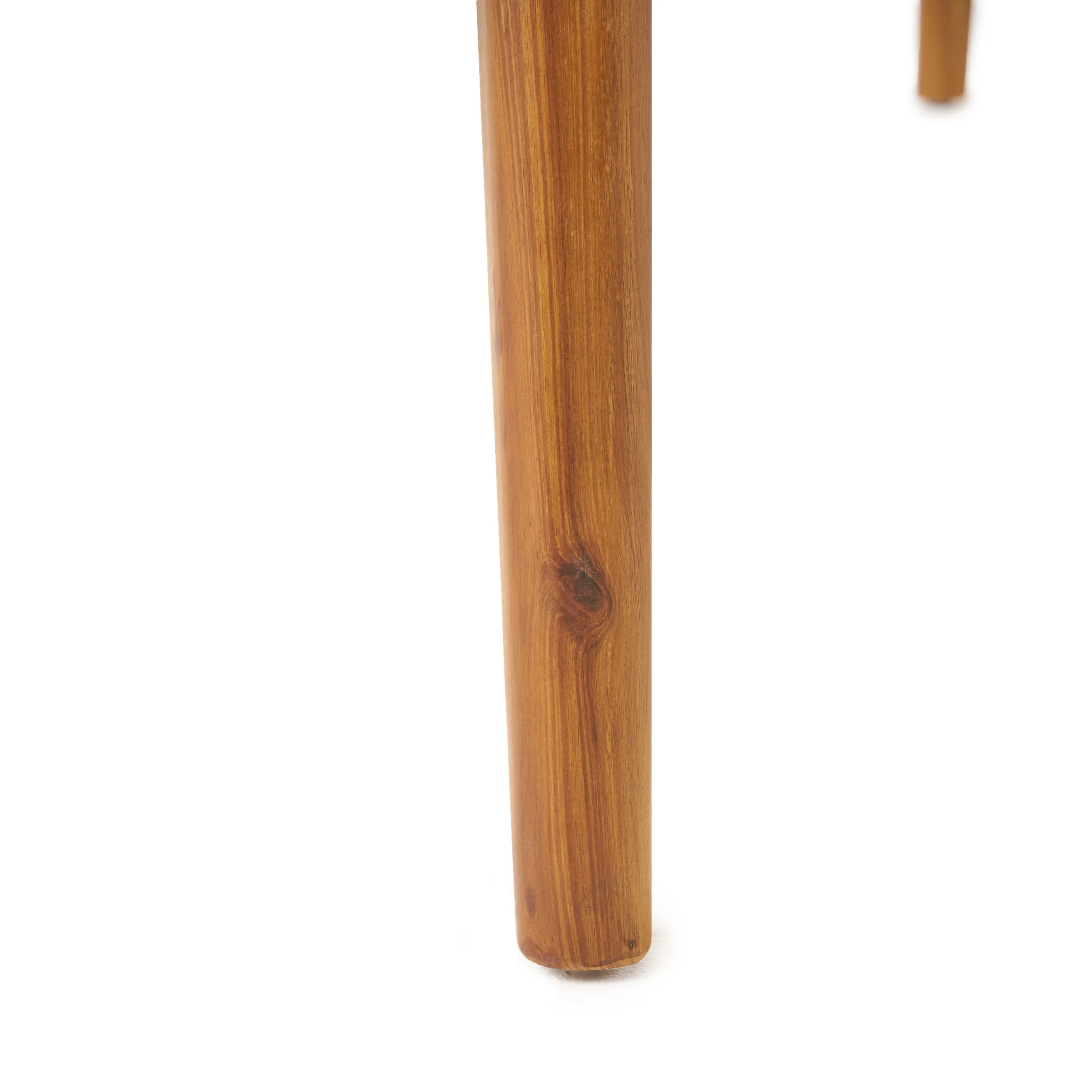 Walker Edison | Acacia Wood Expandable Outdoor Dining Set with Chair Set of 6