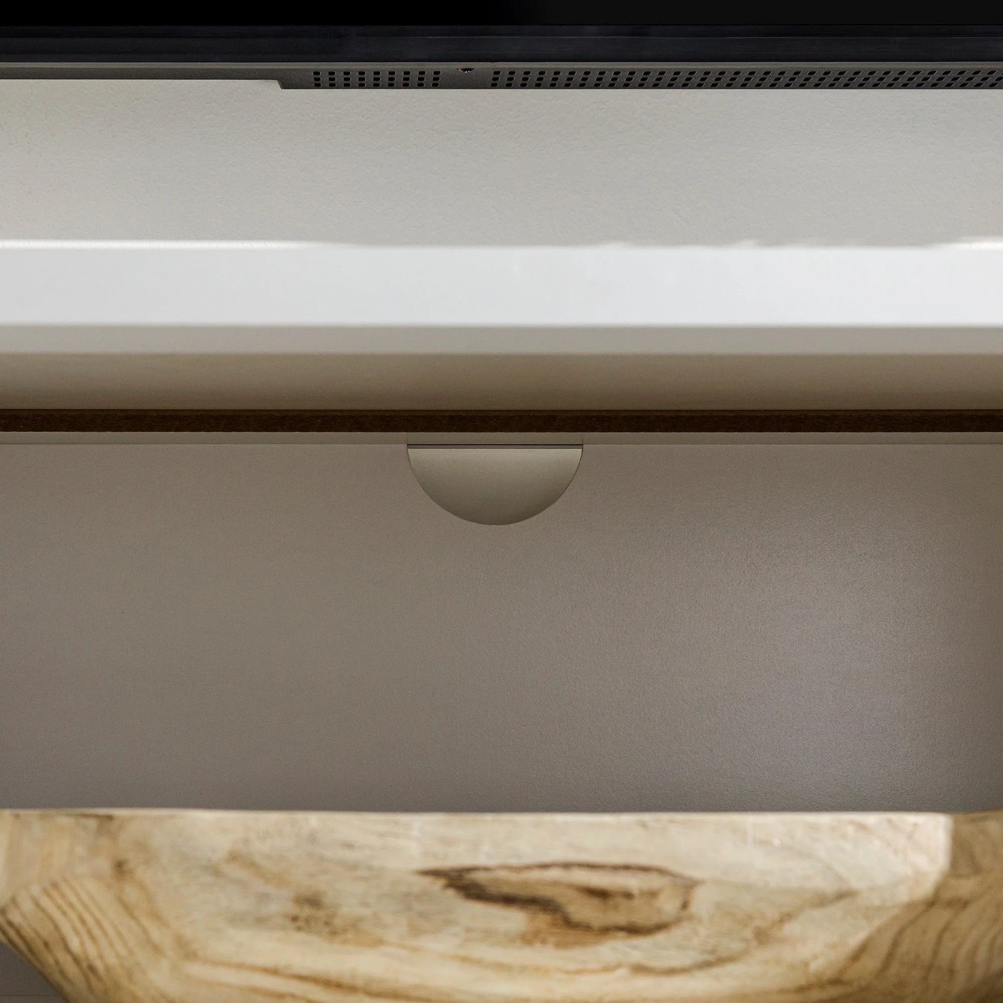 Farmhouse 58 Modern Grooved 2 Door TV Stand