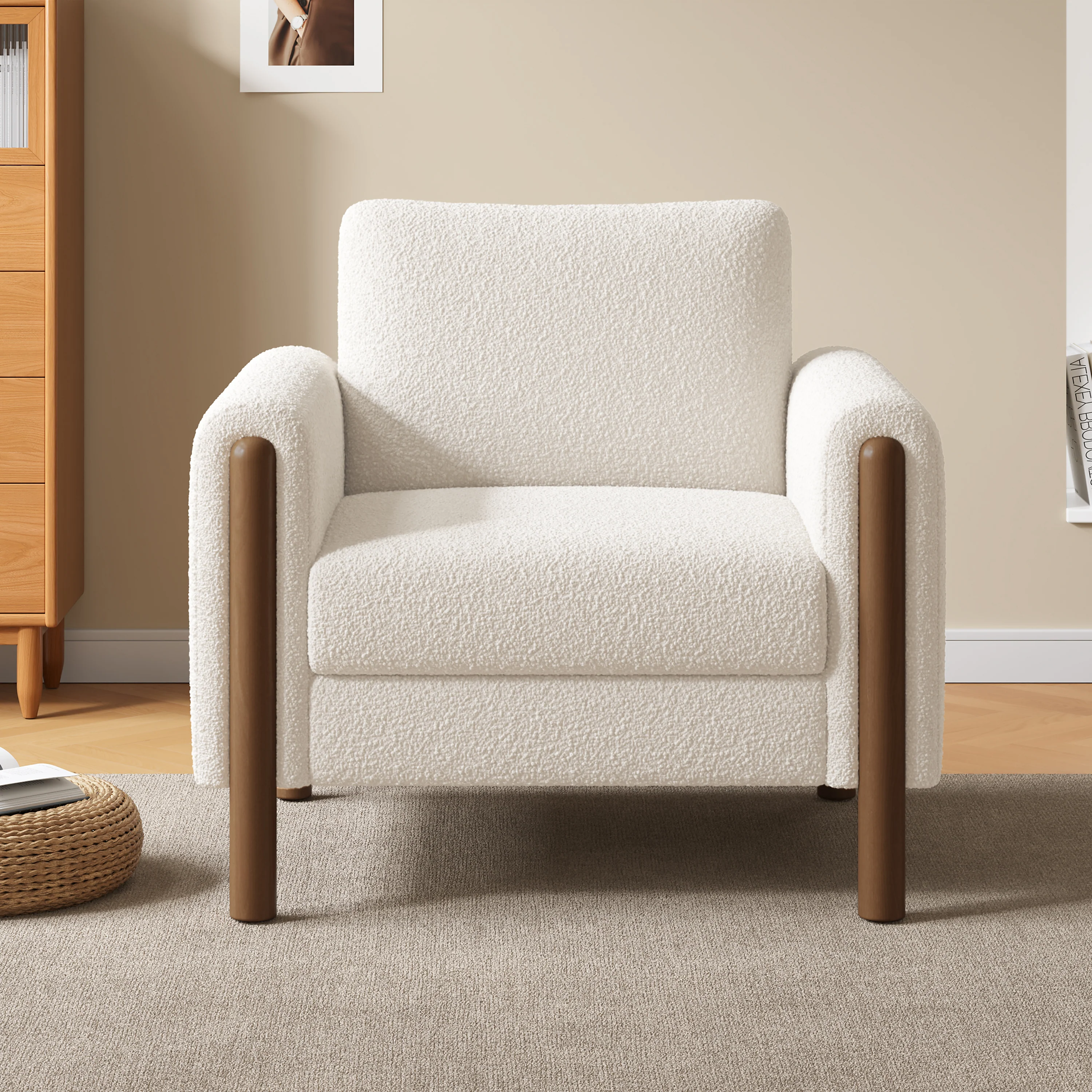 Walker Edison | Teddy Oversized Accent Chair