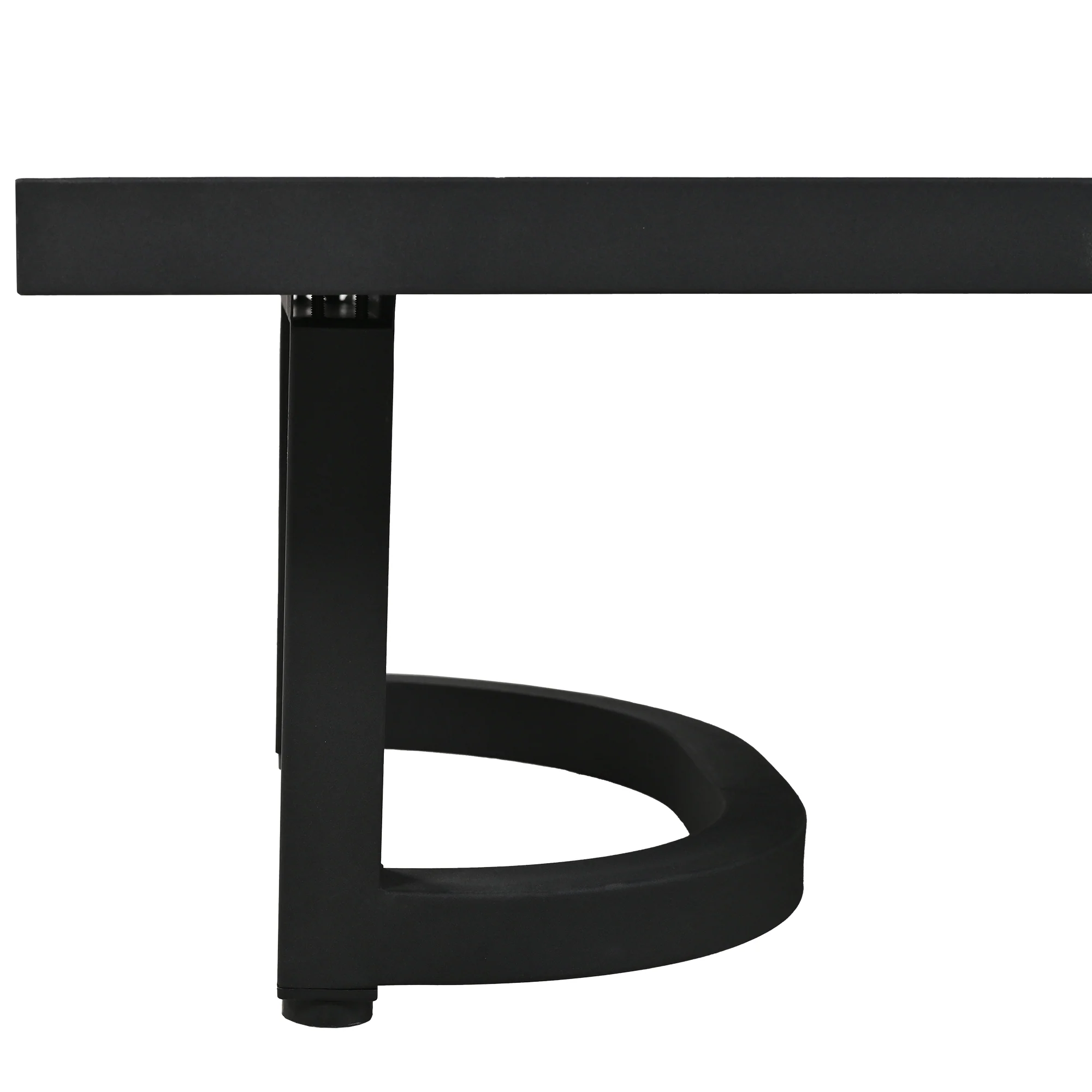 Walker Edison | Curve Design Steal Outdoor Sofa Set