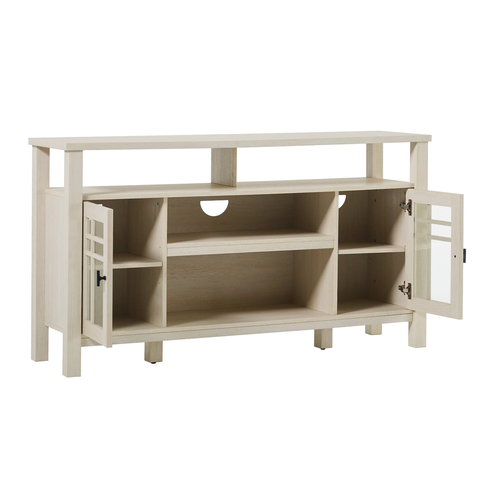 Hattie 58 2-Door Transitional Buffet Sideboard & TV Stand