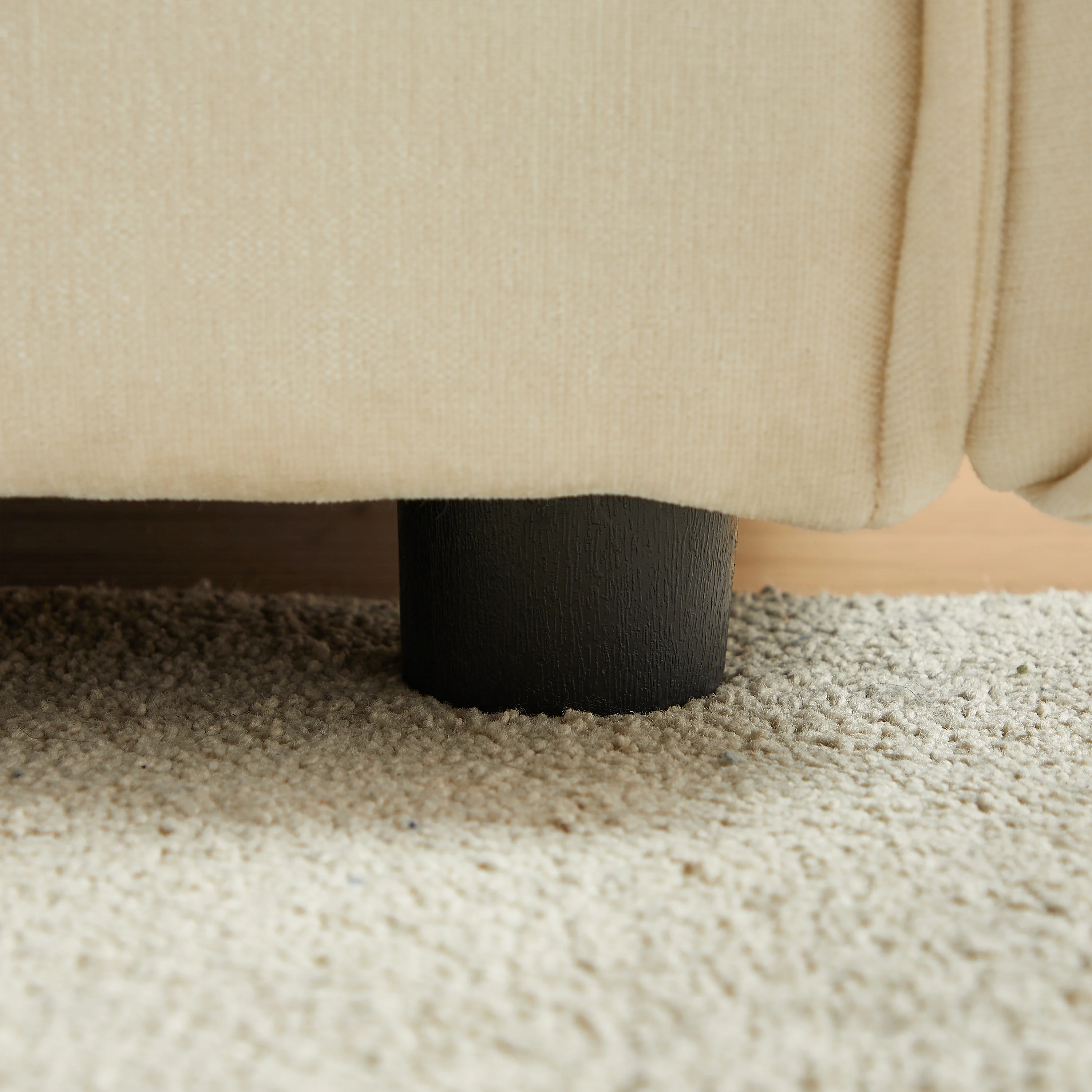 Walker Edison | Modern Chenille Wide Sofa with Pillows